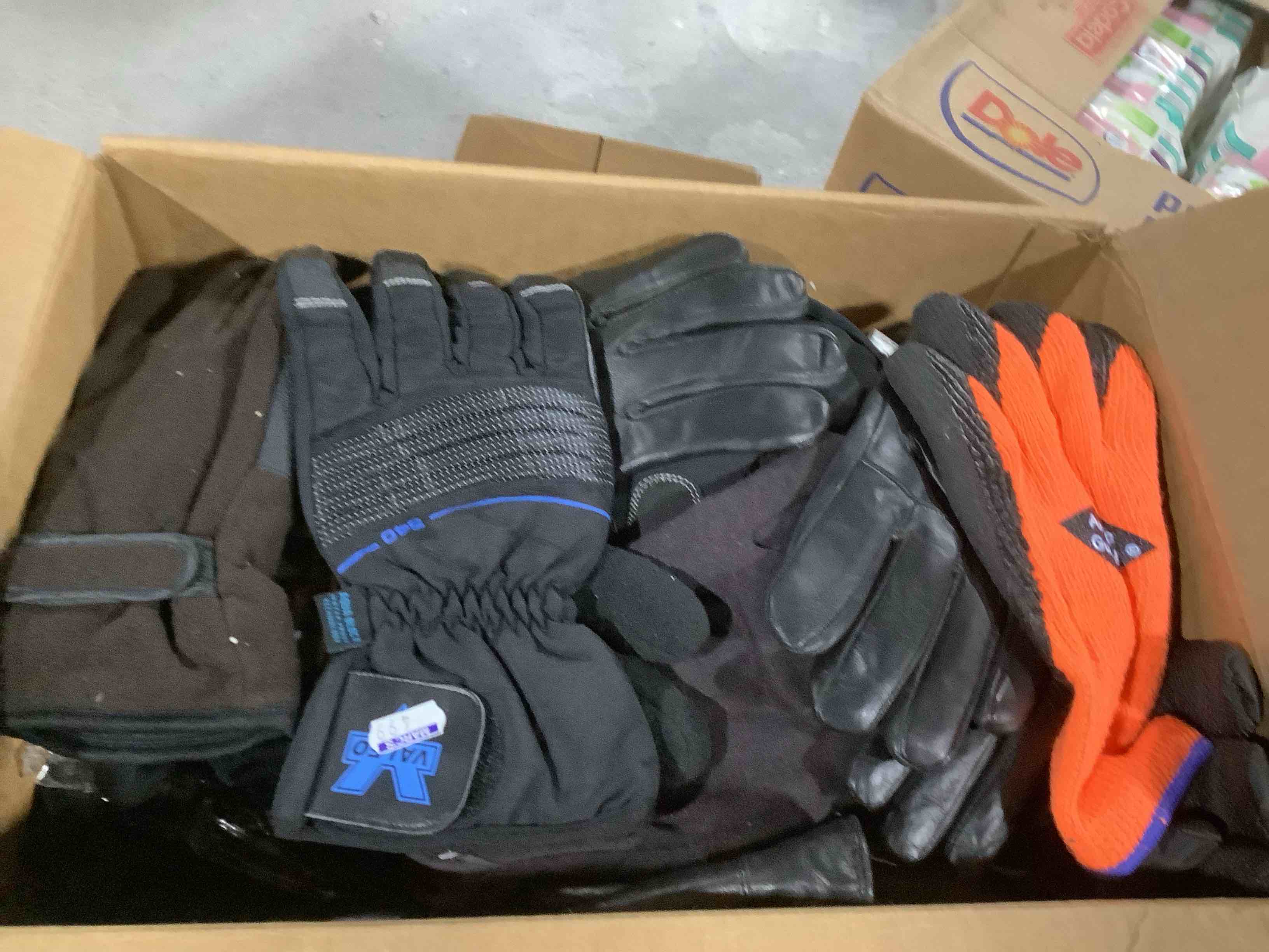 box lot of miscellaneous items 