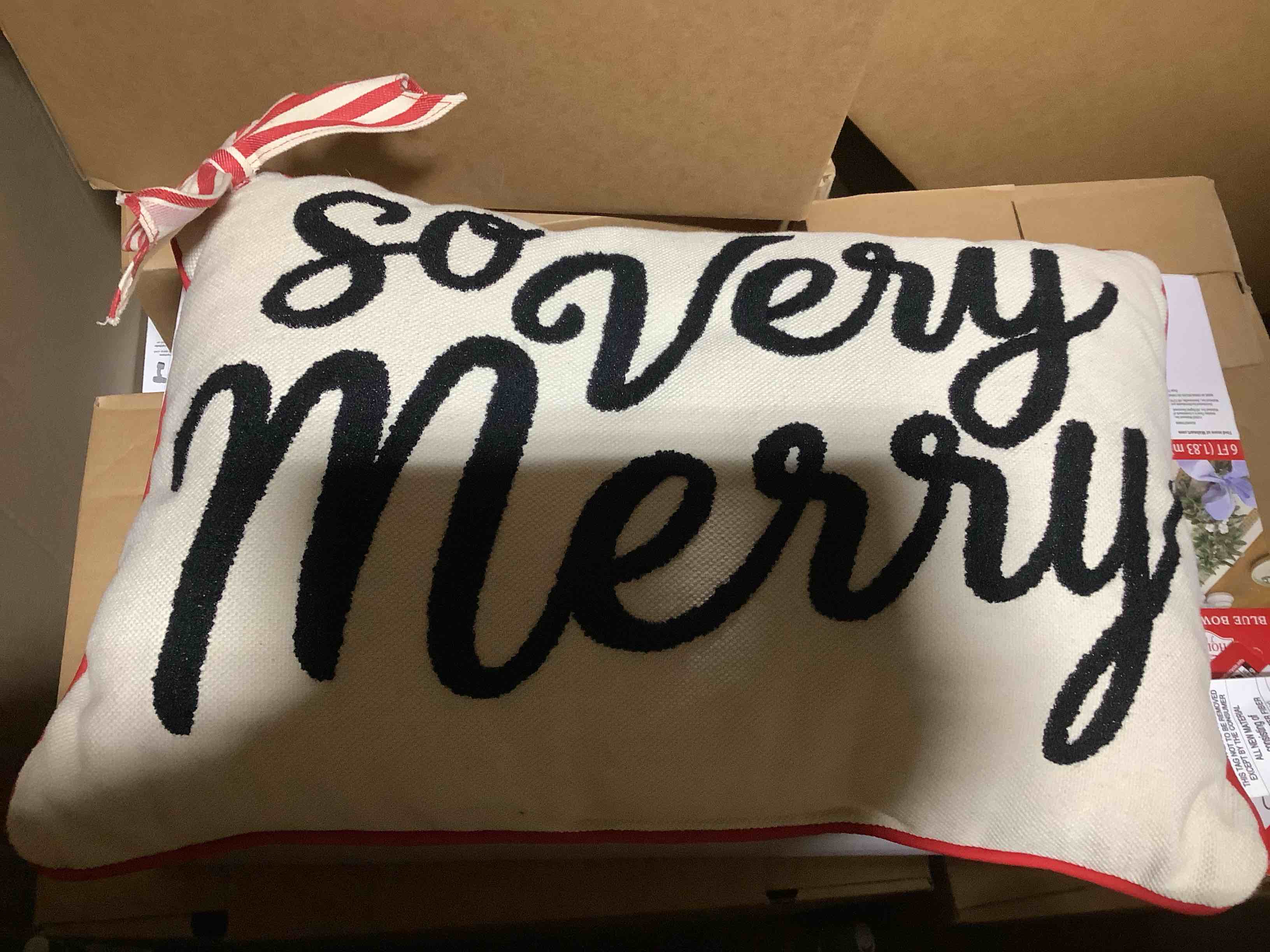 Condition photo showing Good Condition for Member's Mark Holiday Accent Pillows