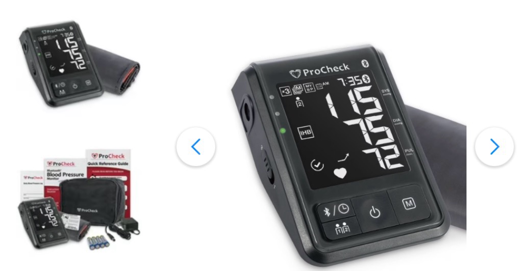 procheck bluetooth® blood pressure monitor, with bonus pack