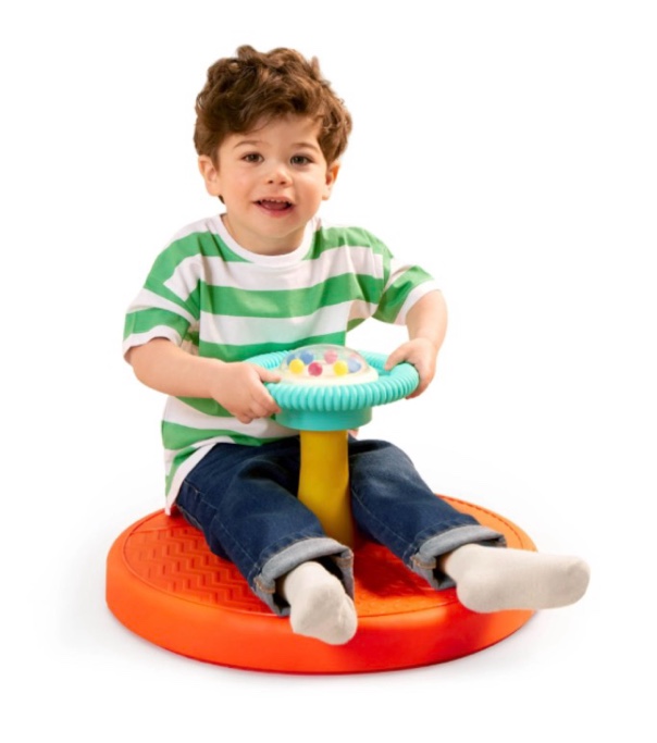 Battat Twist & Spin Activity Toy 3 Pieces with Ball Popper, Toddler 18 Months and Preschool Toys