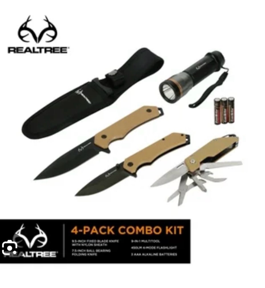 REALTREE 4 PACK COMBO KIT