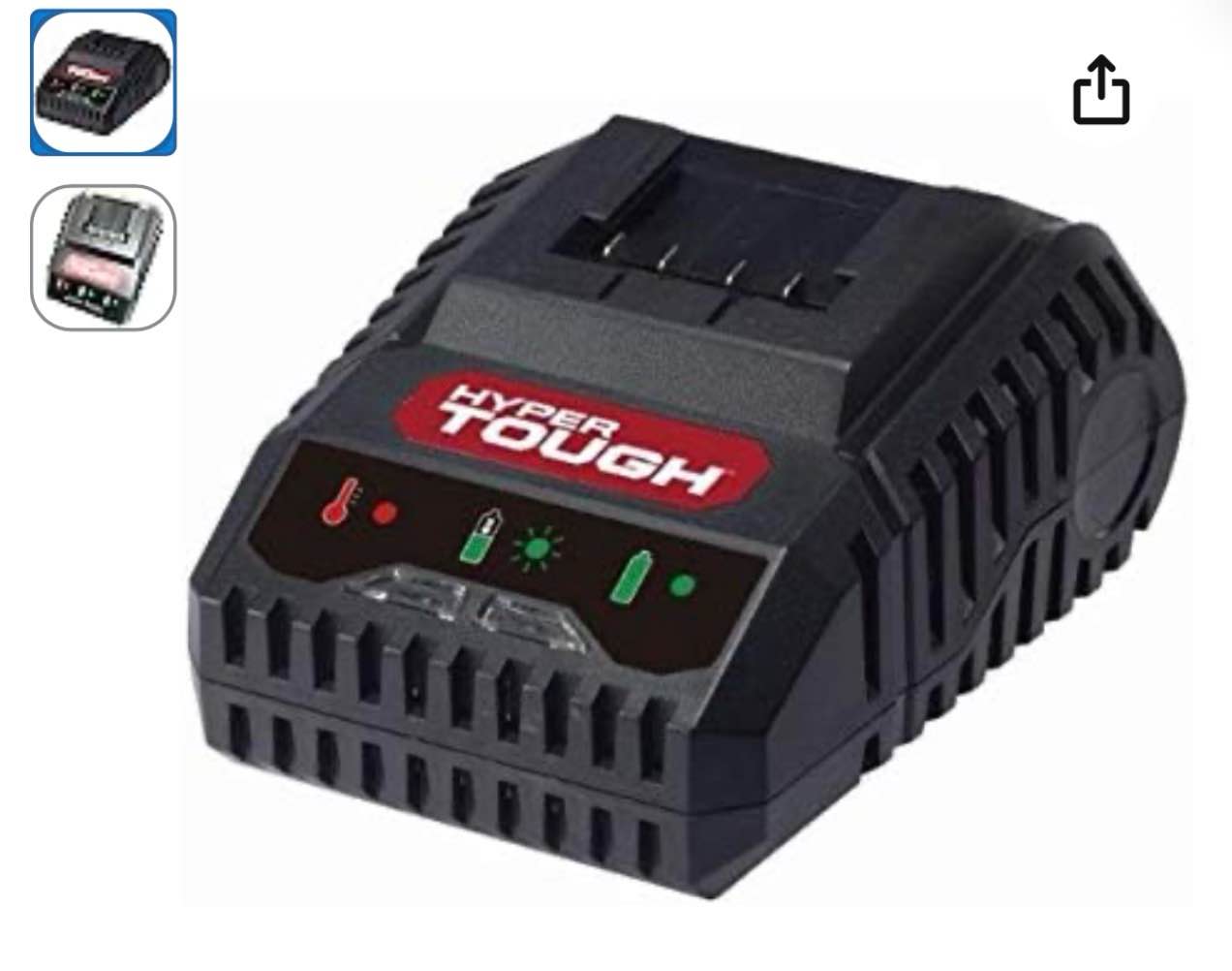 Hyper Tough HT Charge Lithium-Ion Fast Charger 20v MAX