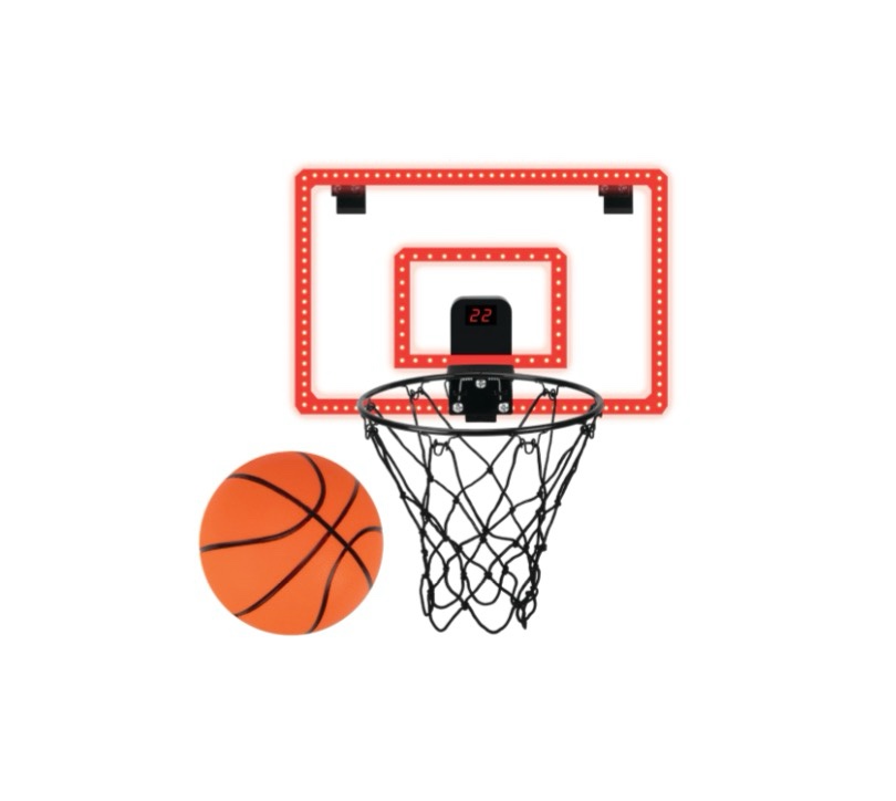 Over-the-Door Basketball Hoop, Indoor Sports Game, Battery-powered, for All Ages, by MinnARK