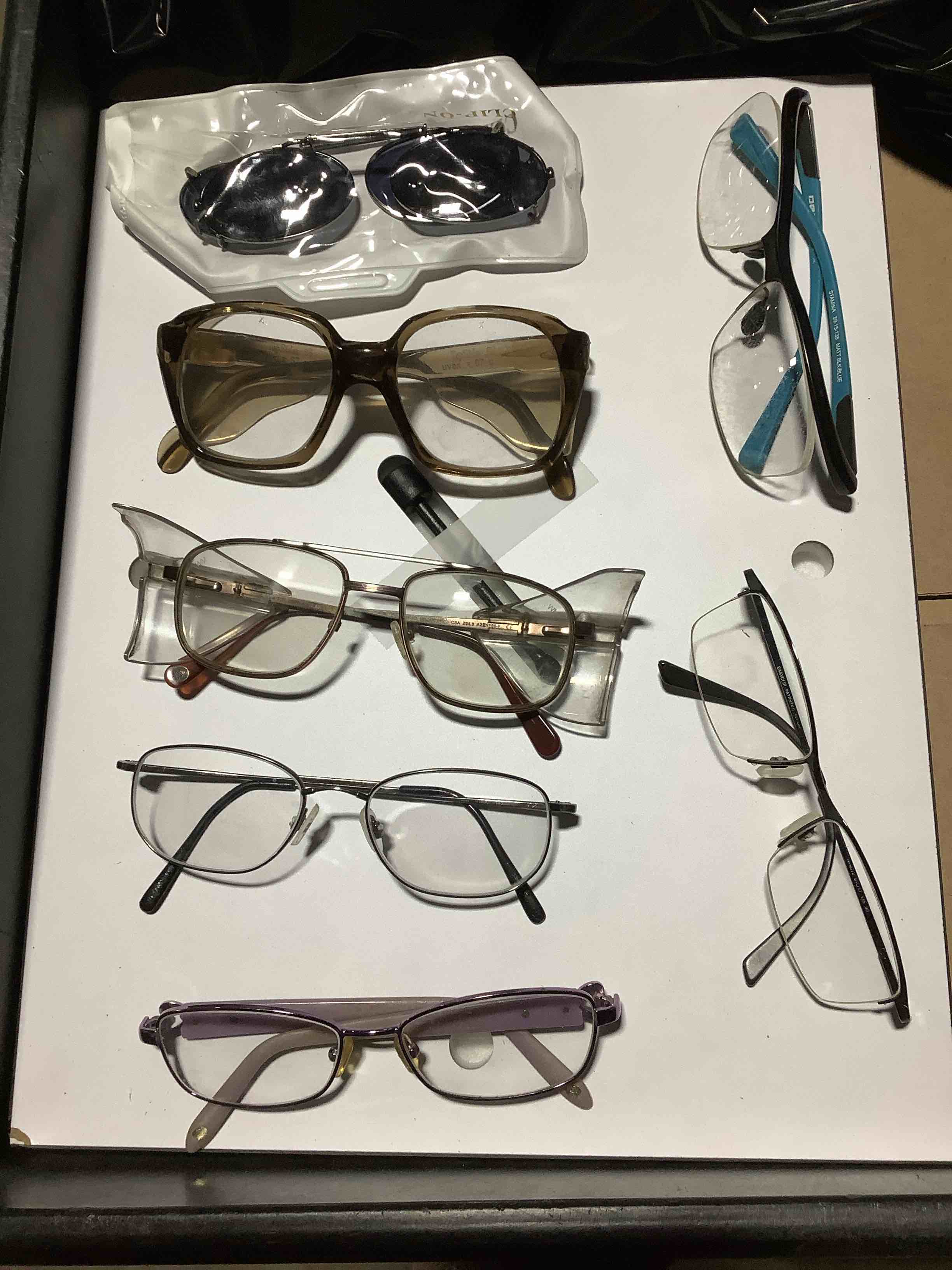 Condition photo showing item condition for ASSORTEDOF SIGHT LENSES OF DIFFERENT TYPES AND BRANDS.