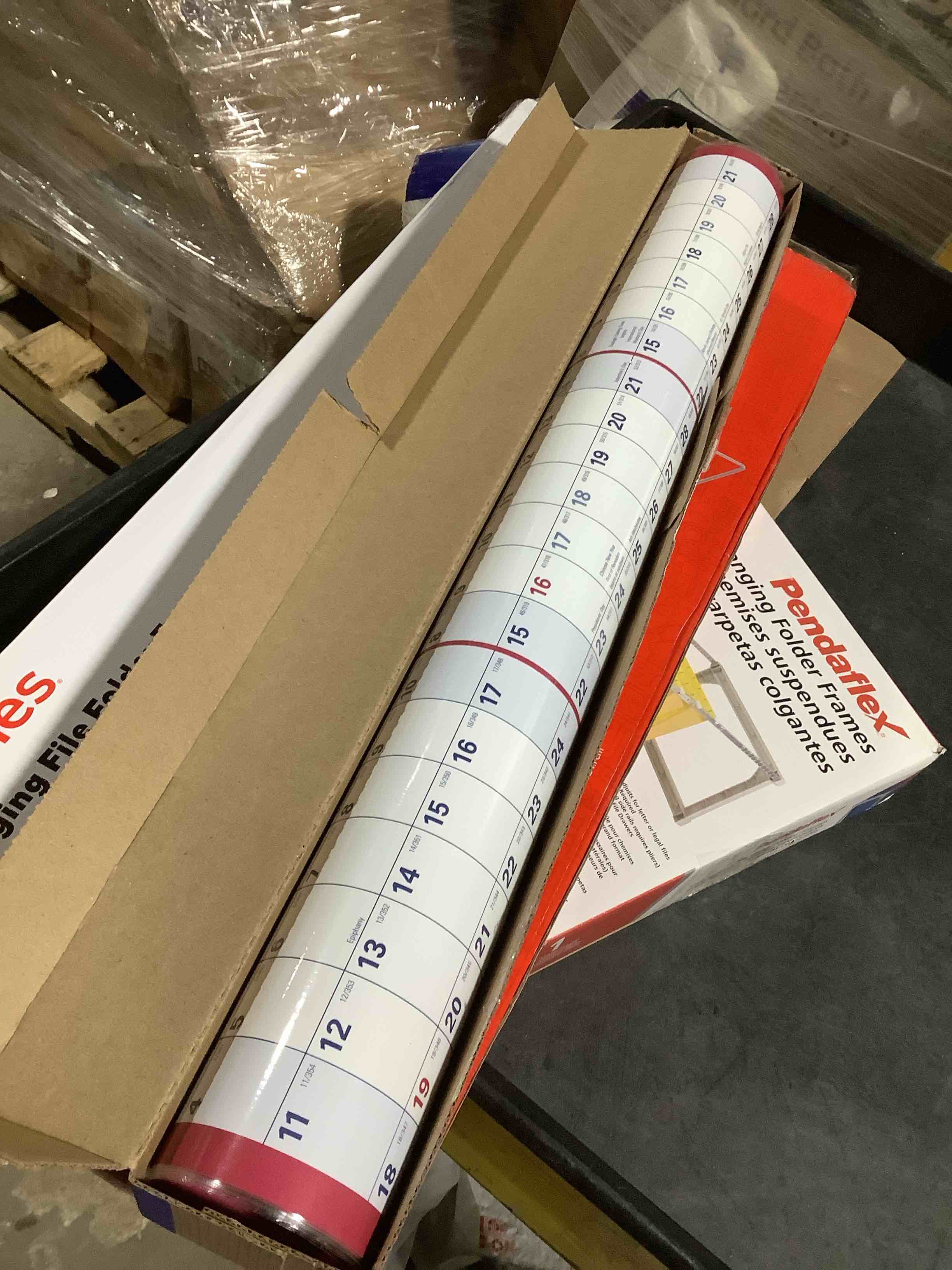 Condition photo showing Good Condition for AT-A-GLANCE 2026 Erasable Calendar, Dry Erase Wall Planner, 36" x 24", Large, Vertical/Horizontal, Reversible, Includes Marker (PM262826)