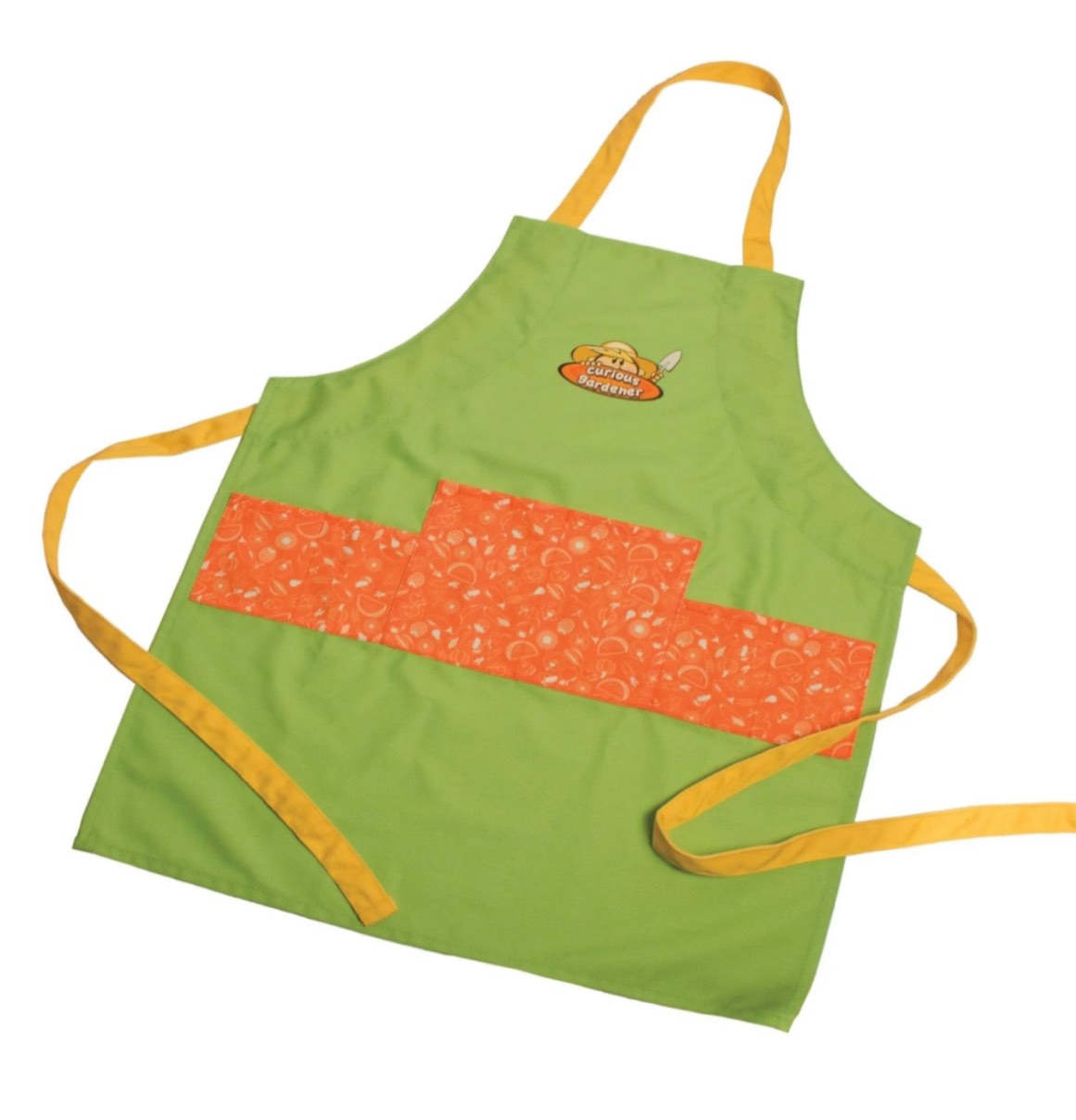 Curious Gardener Garden Apron with Adjustable Straps  For Indoor and Outdoor Planting  Machine Washable