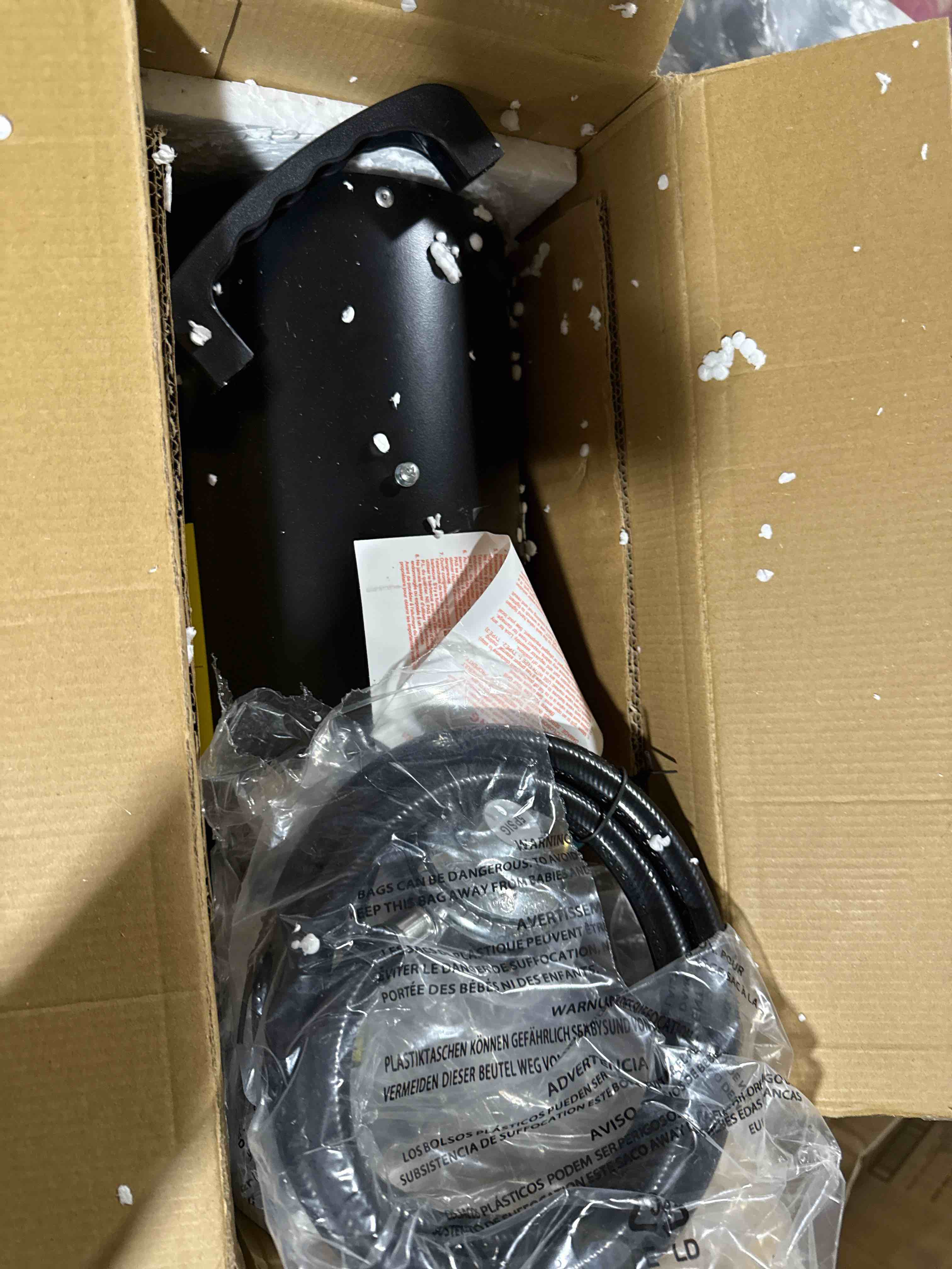 Condition photo showing Good Condition for Buyplus 60,000 BTU Propane Heater, Forced Air Propane Heater with Tip-over & Overheat Protection and 5FT Propane Hose, Outdoor Heater for Greenhouse, Warehouse, Garage, Workshop up to 1650 sq. ft black