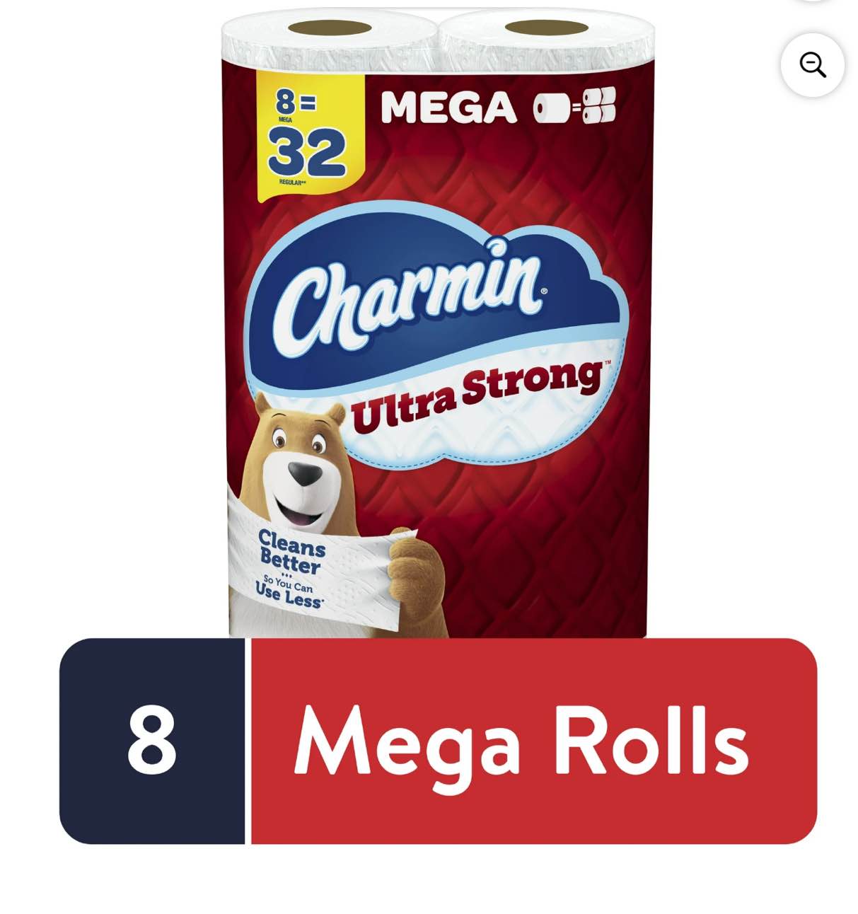 charmin ultra strong family mega 8 rolls 