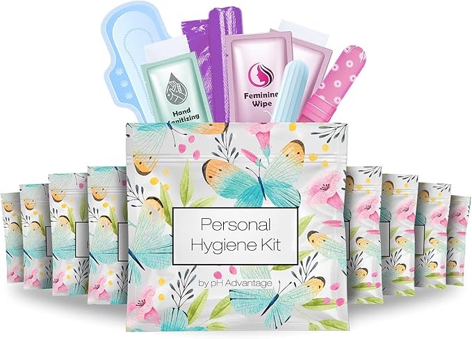 assorted of feminine hygiene products