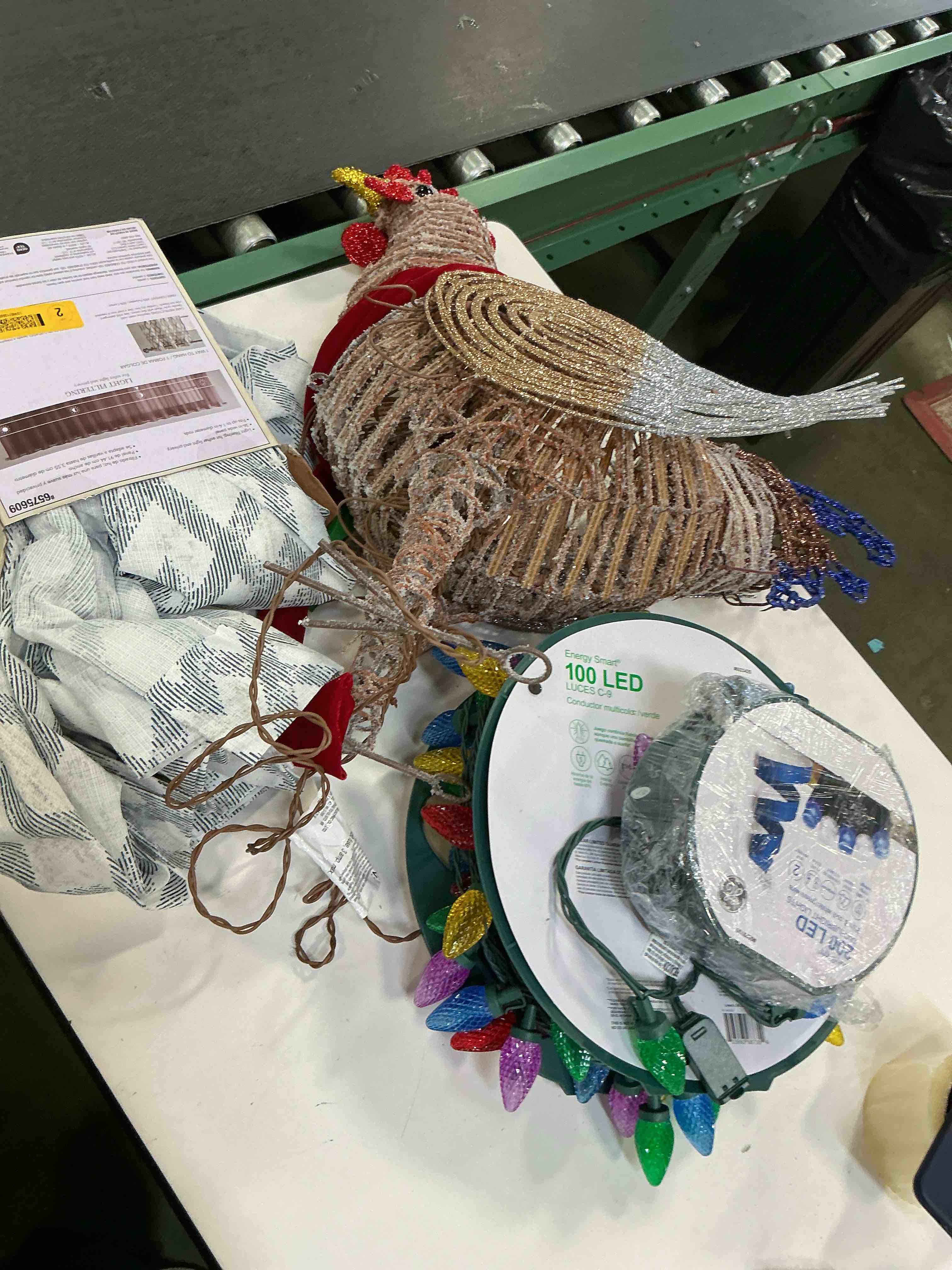 Condition photo showing As Is for Assorted Celebration/Decoration Supplies (May include a variety of styles, colors, and themes)