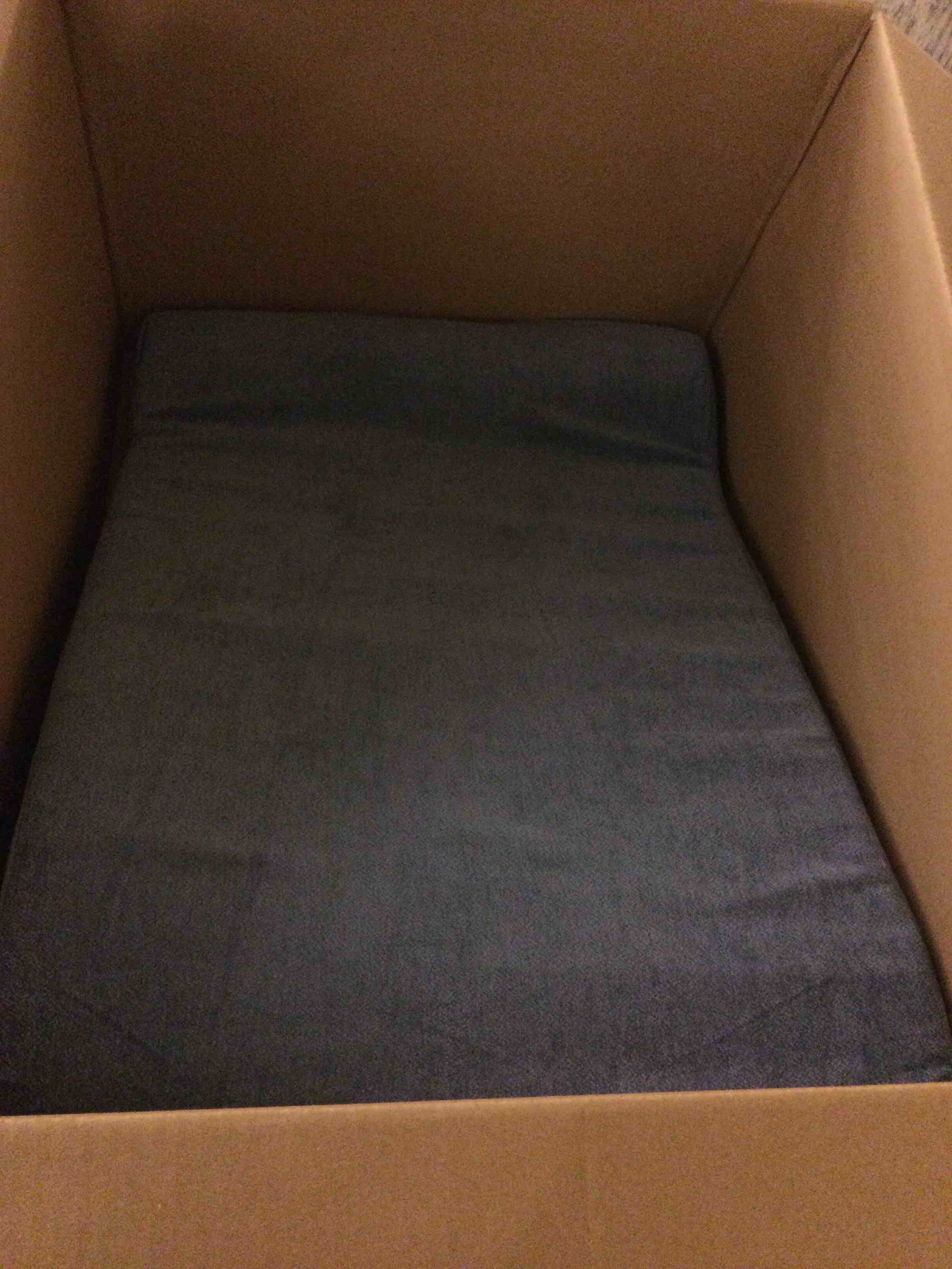 Condition photo showing Good Condition for Bed Reading Pillow - Sofa Bed Wedge Pillow - Post-Op Recovery Backrest Pillow - Working Lumbar Support Reading Pillow with Removable Pillowcase Dark Blue 27x20x12in
