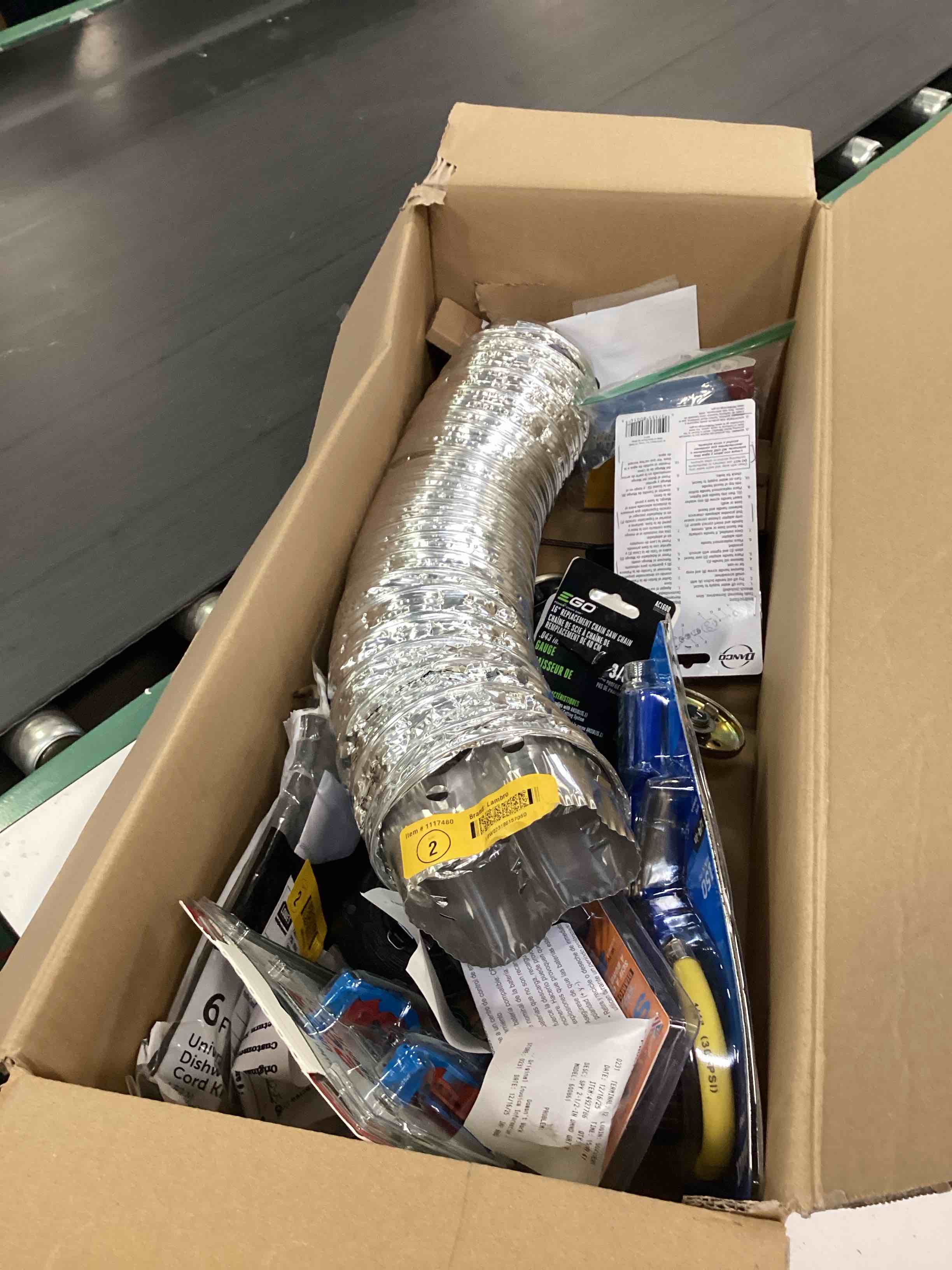 Condition photo showing As Is for Assorted Home Improvement Lot (Small Tools, Screw, Home Accessories, etc.)