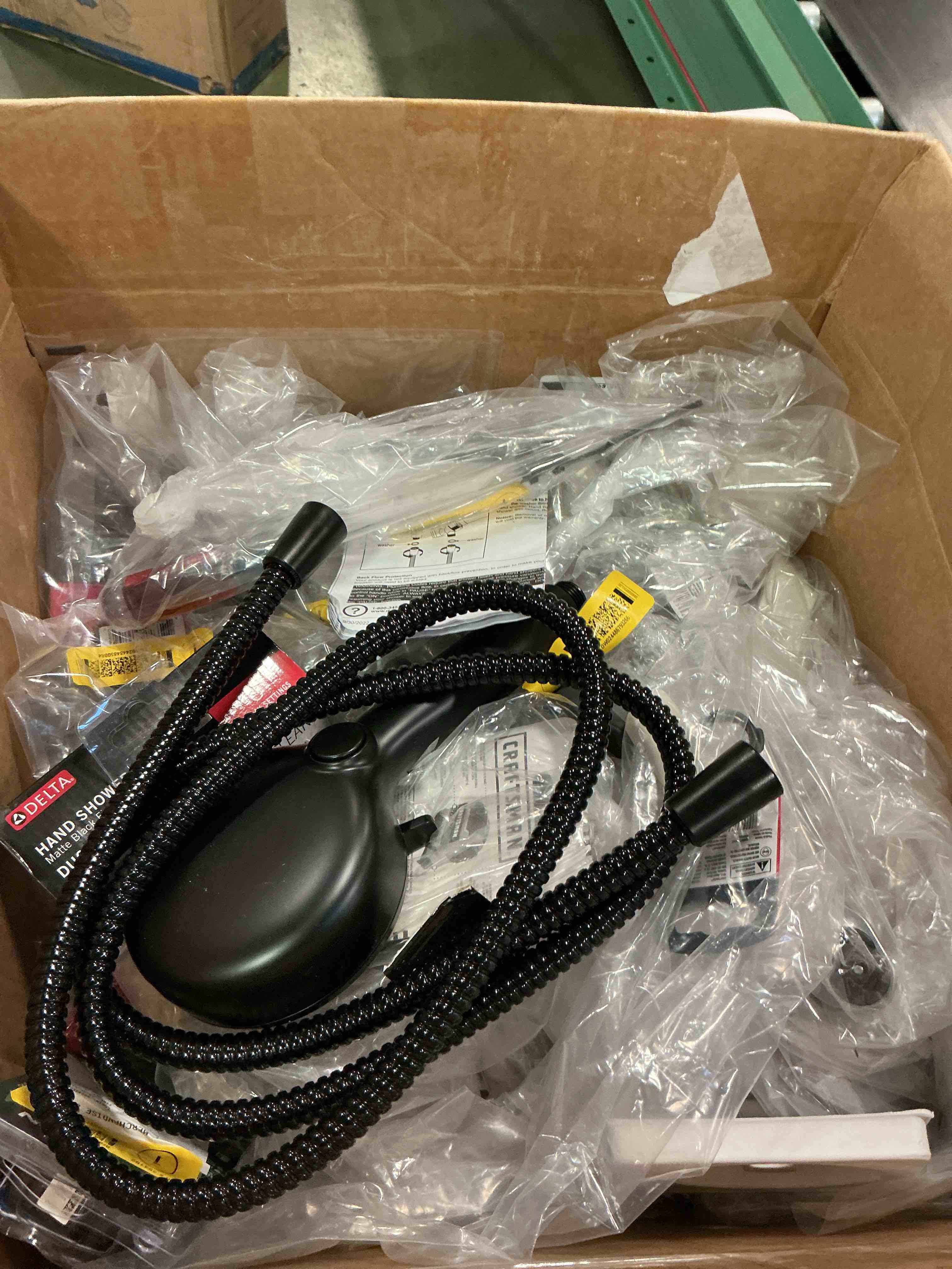 Condition photo showing As Is for Assorted Home Improvement Lot (Small Tools, Screw, Home Accessories, etc.)