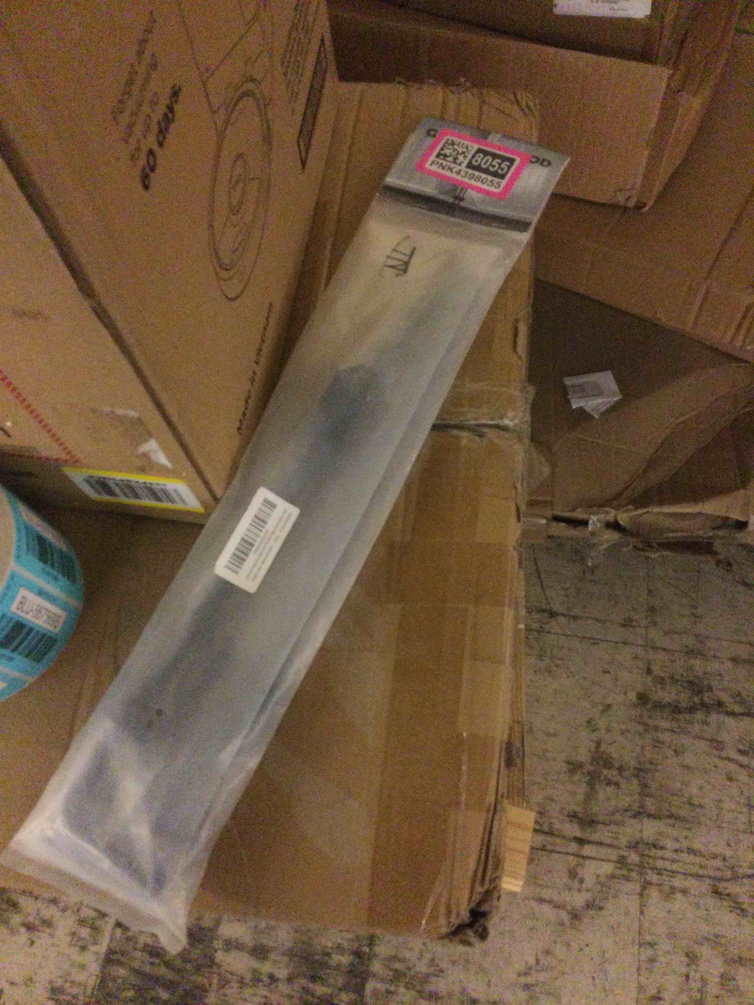 Condition photo showing New/Like New for HANSHAN Cane Bolt Heavy Duty Gate Drop Rod 18 inch Steel with Black Finish -2 Pack for Double Door 18-2pack