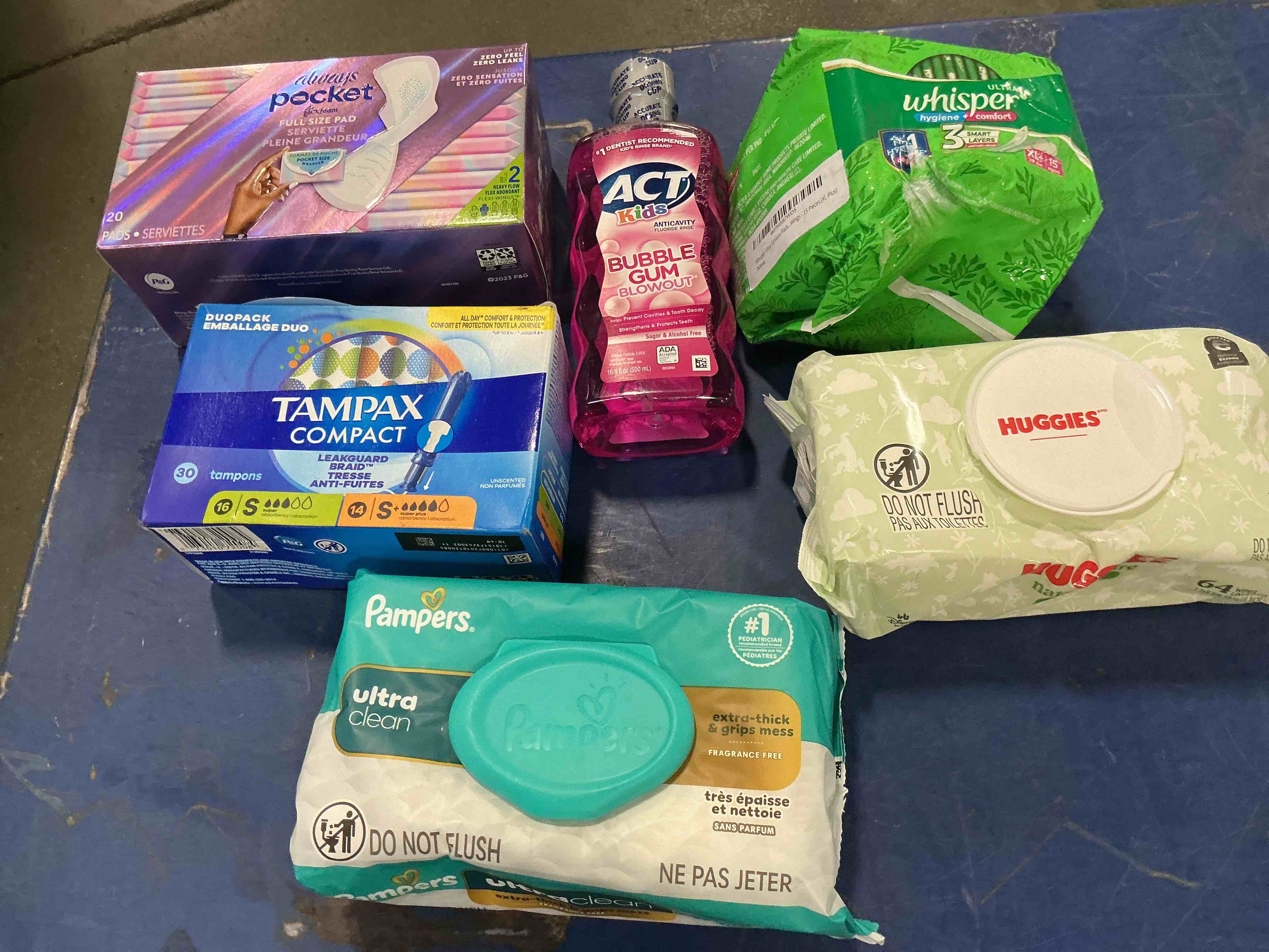 Condition photo showing As Is for Assorted Health and Beauty Lot