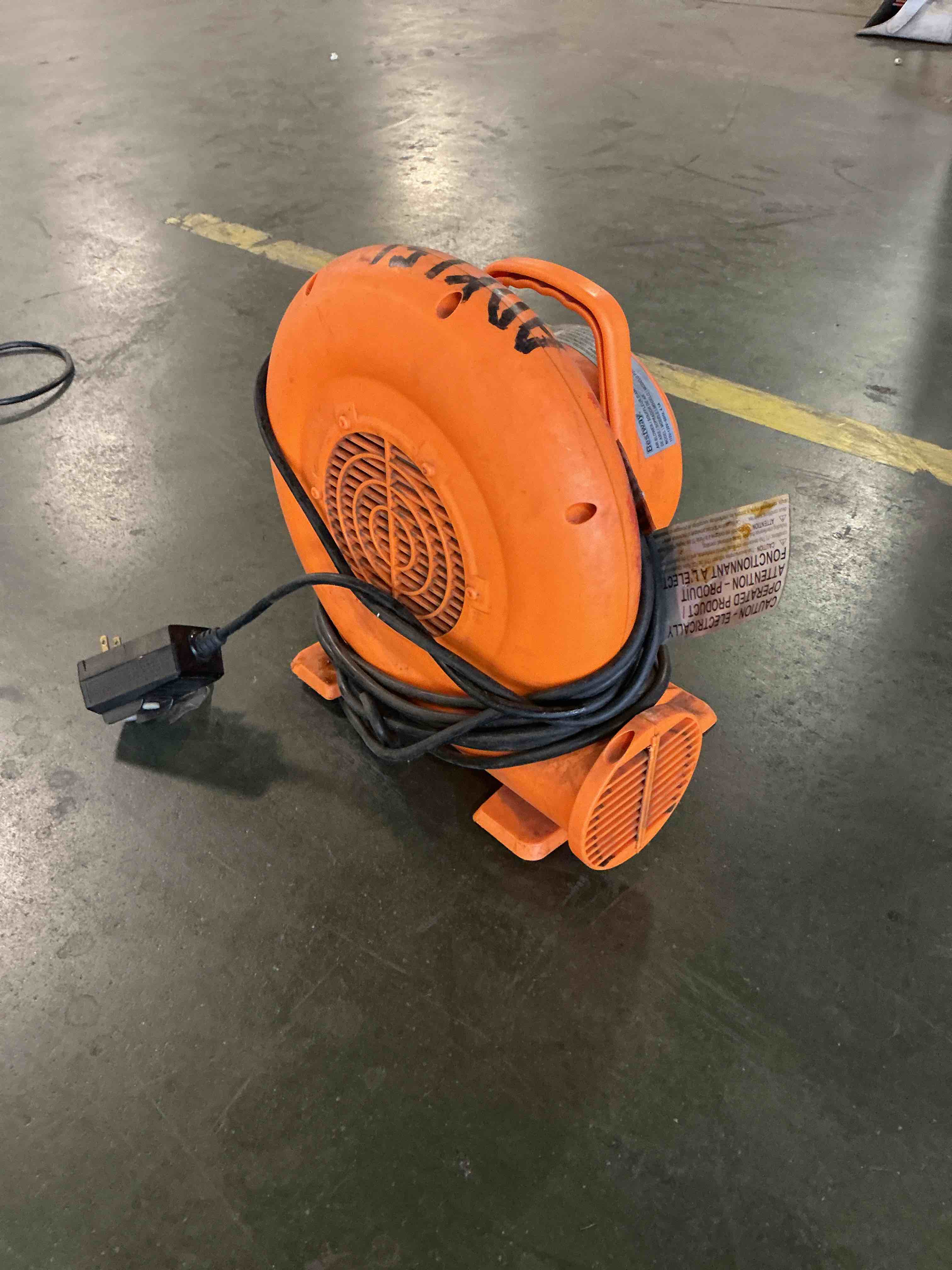 Condition photo showing As Is for Bestway Inflatable Bounce House Fan Air Blower Motor Air Pump 