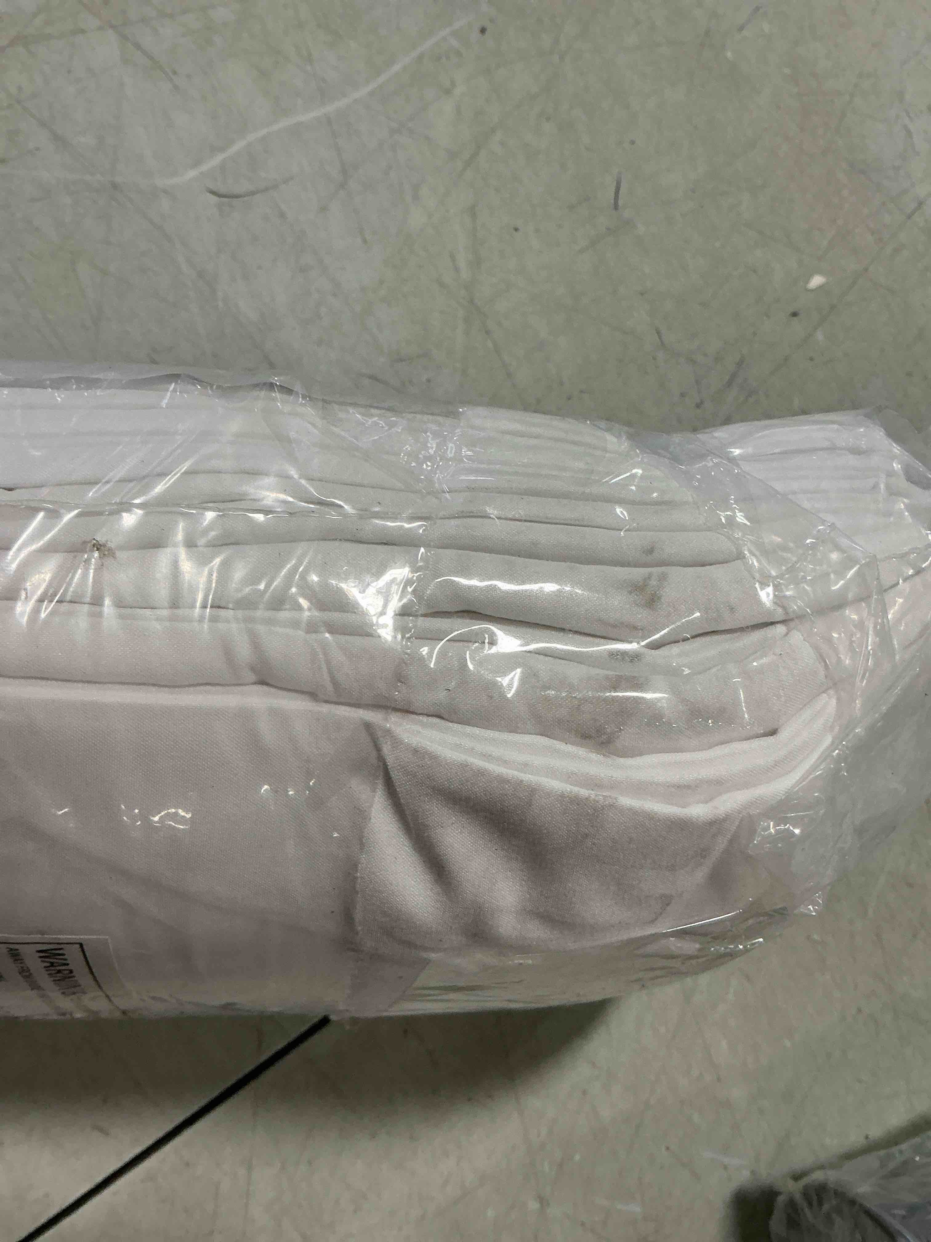 Condition photo showing As Is for Utopia Bedding Queen Pillowcases - 4 Pack - Envelope Closure - Soft Brushed Microfiber Fabric - Shrinkage and Fade Resistant Pillow Covers Queen Size 20 X 30 Inches (Queen, White)