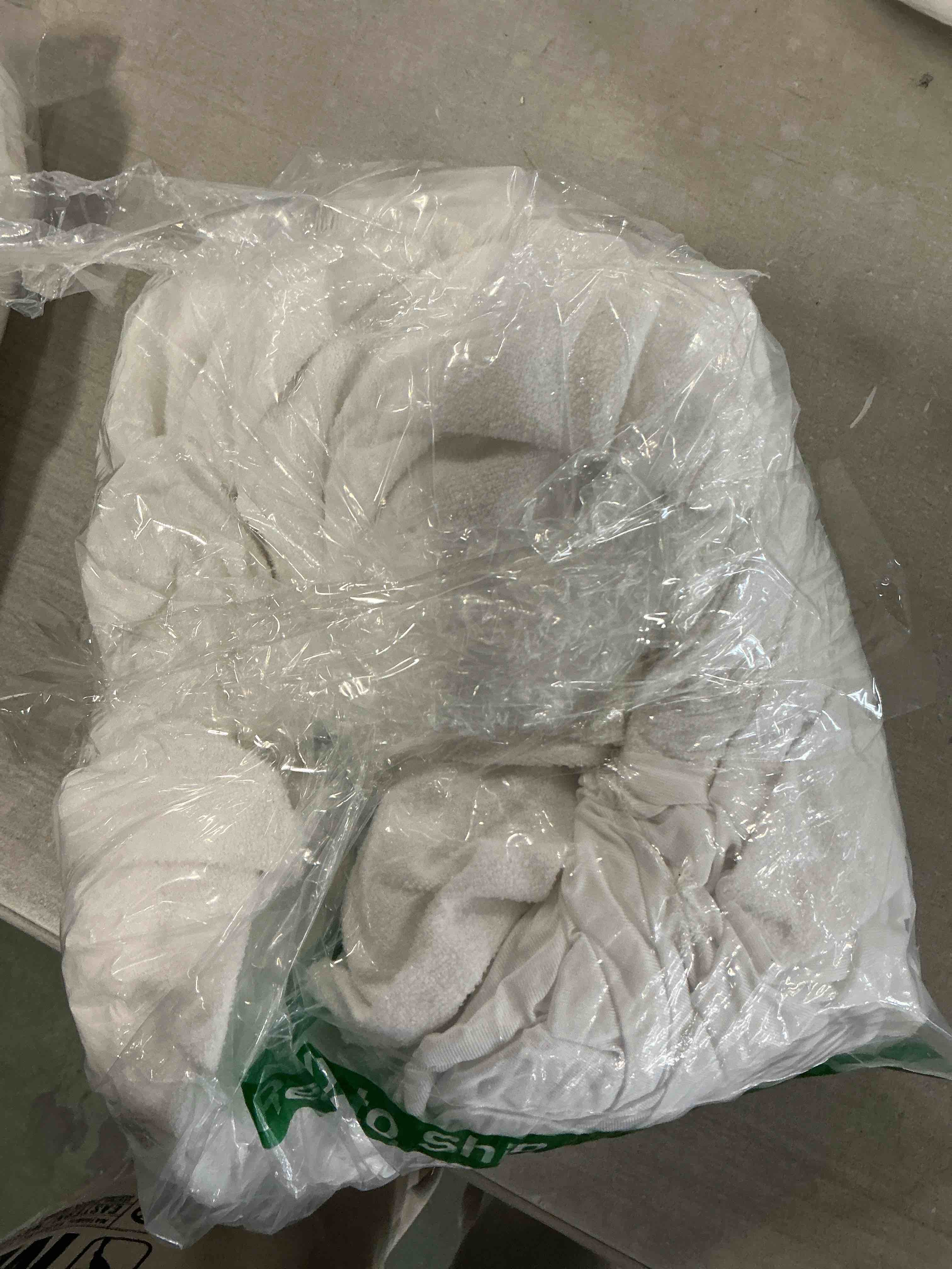 Condition photo showing As Is for Utopia Bedding Waterproof Mattress Protector Full Size, Premium 200 GSM Terry Mattress Cover, Soft & Breathable Bed Cover, Fitted Sheet Style with Stretchable Deep Pockets 15" (White) White Full