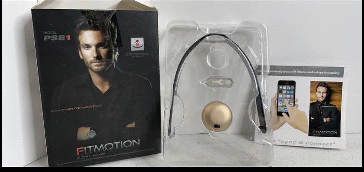 Pyle Fitmotion Fitness tracker, sleep monitor, calorie counter SILVER 22(pickup in cage )