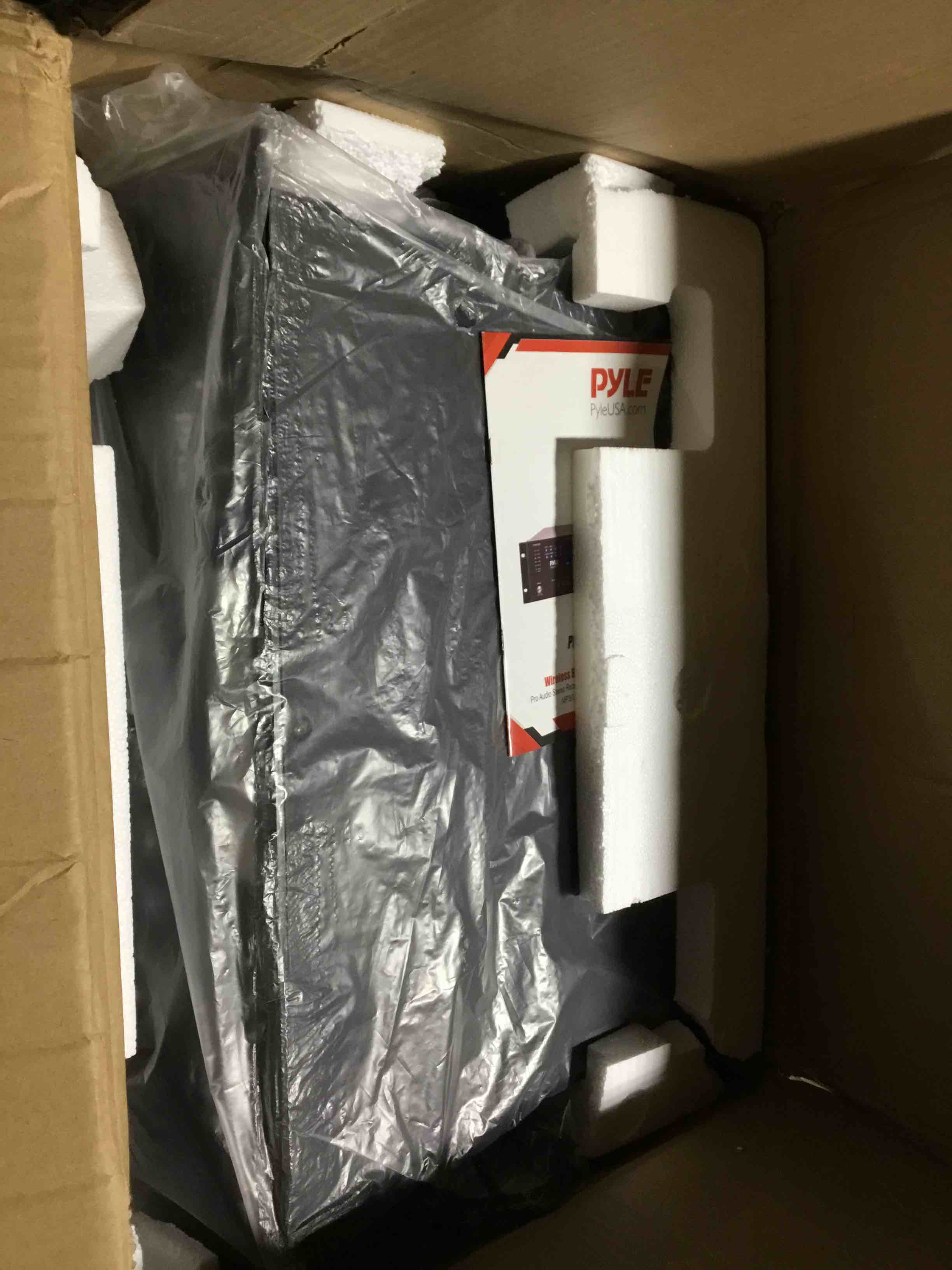 Pyle 4-Channel Home Theater Bluetooth Amplifier Receiver - 3000 Watt Stereo Speaker Home Audio Receiver w/ Radio, USB, 2 Microphone w/ Echo for Karaoke, CD DVD Player, LCD, Rack Mount - Pyle PD3000BT