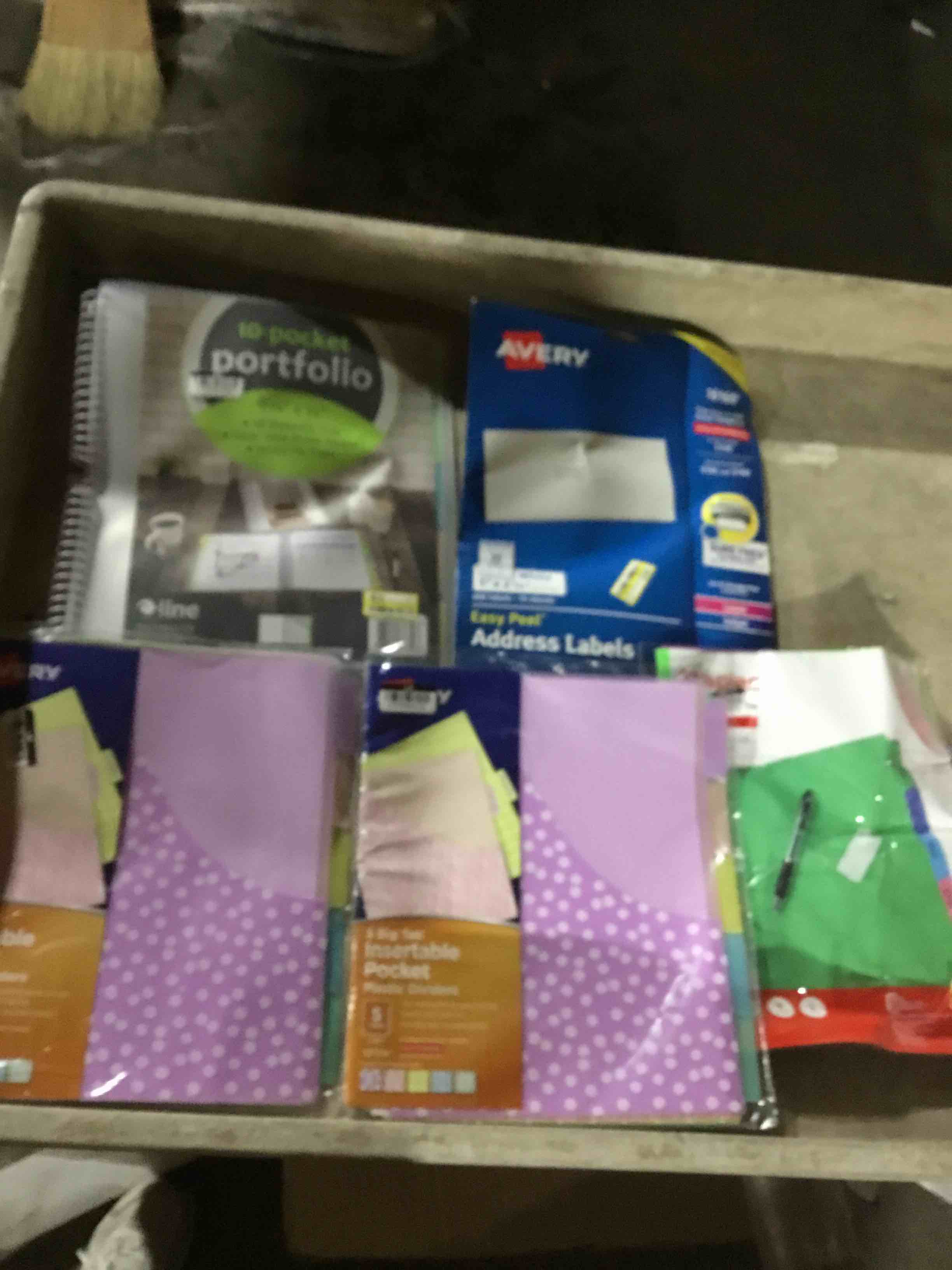 Avery Big Tab Insertable Pocket Dividers 5 Tabs (07714)