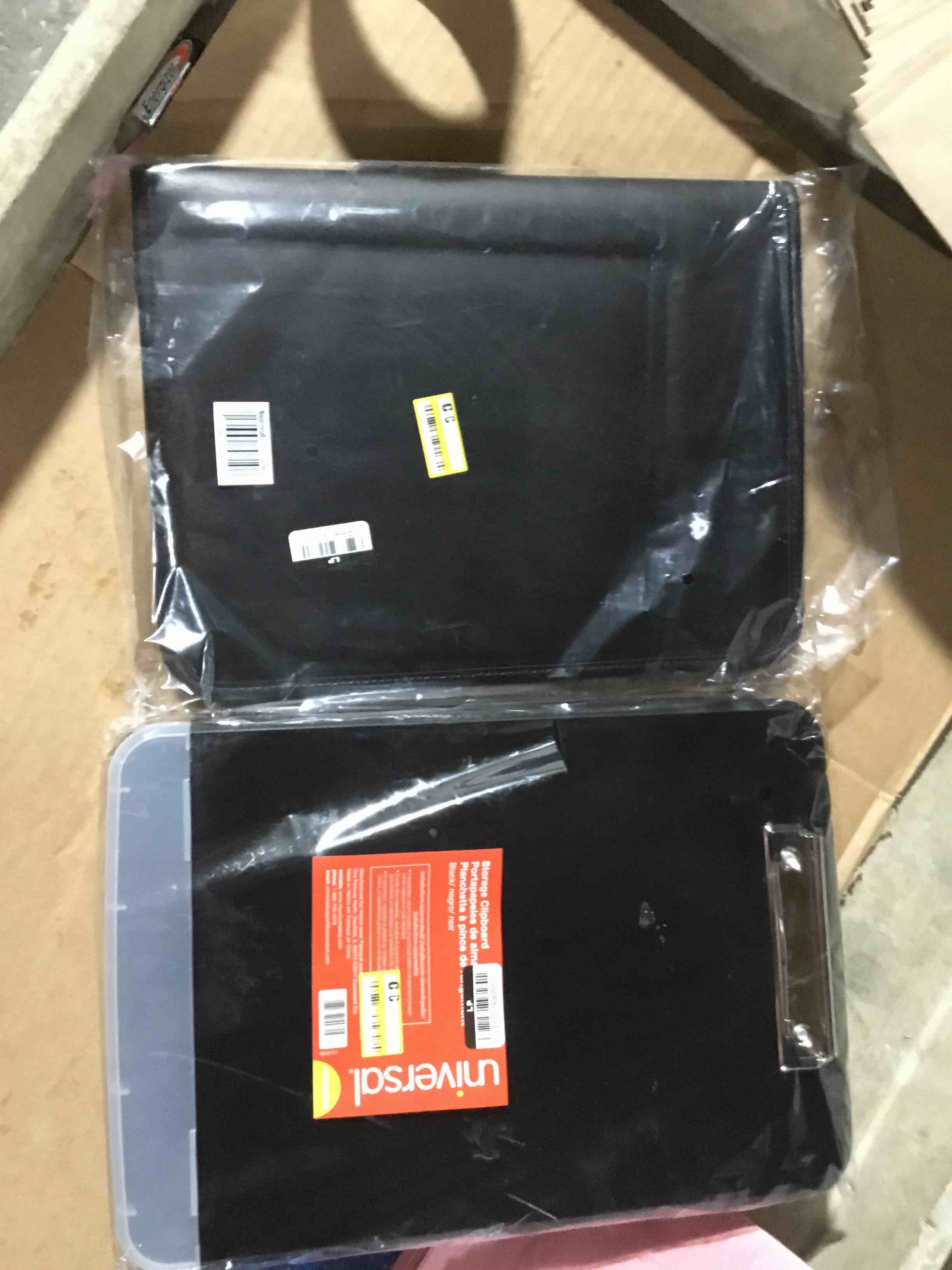 Samsill Professional Pad Holder, Black and storage clipboard portapapeles