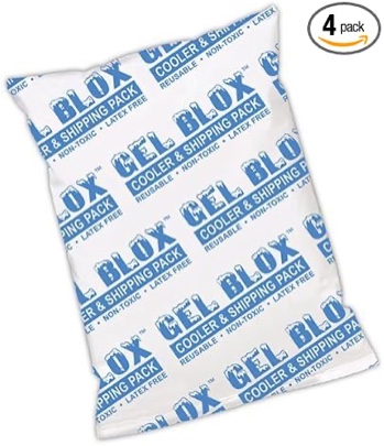 Cold Shipping Packs, 24 oz: 6" x 9" - Pack 4