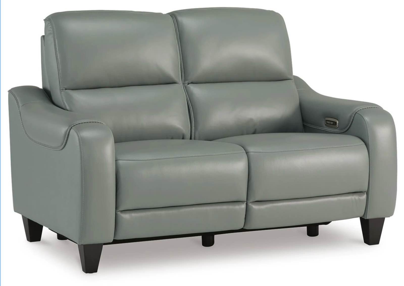 Mosswell Dual Power Leather Reclining Loveseat 