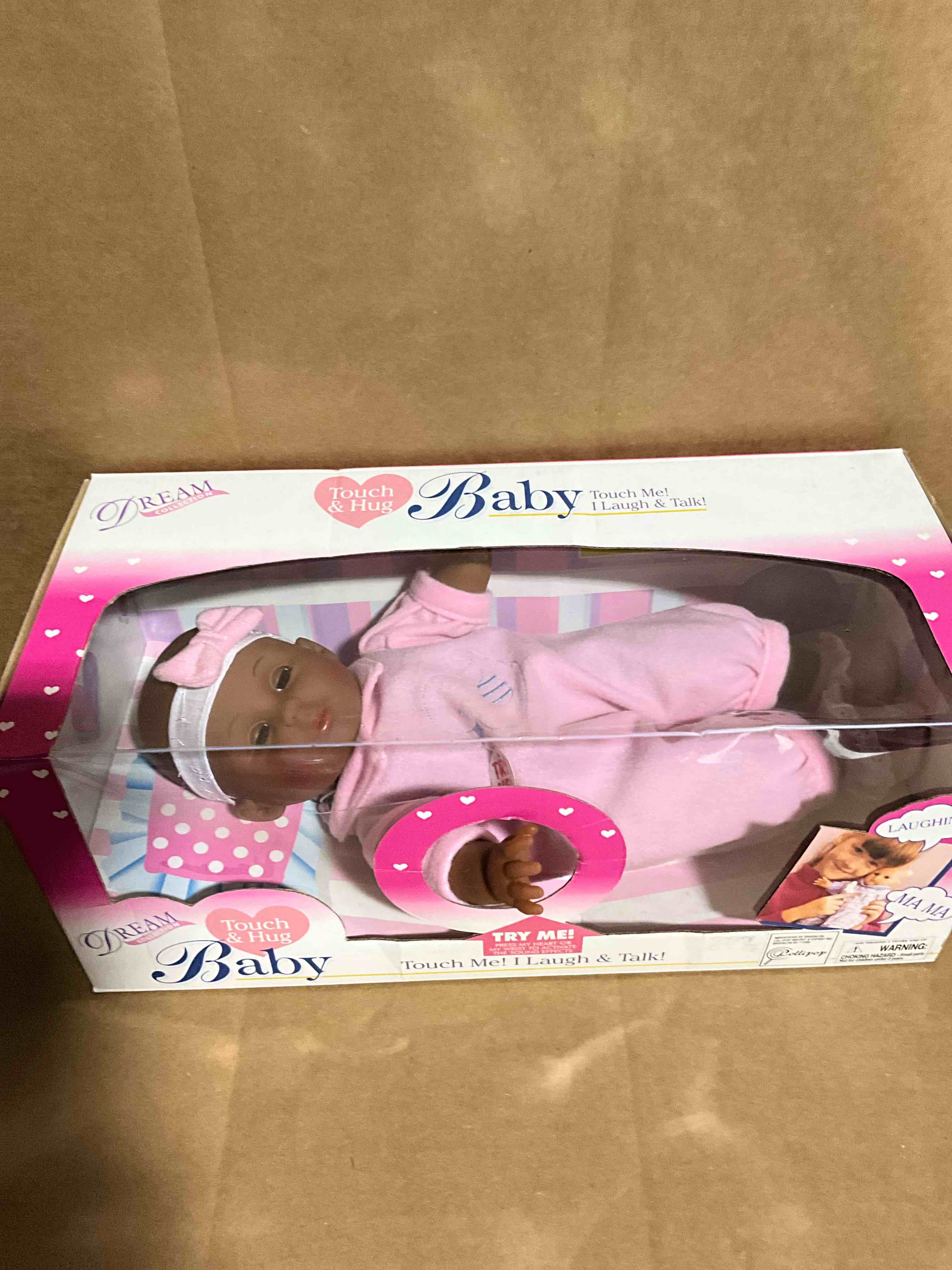 Condition photo showing New/Like New for Dream Collection Tough & Hug Baby 