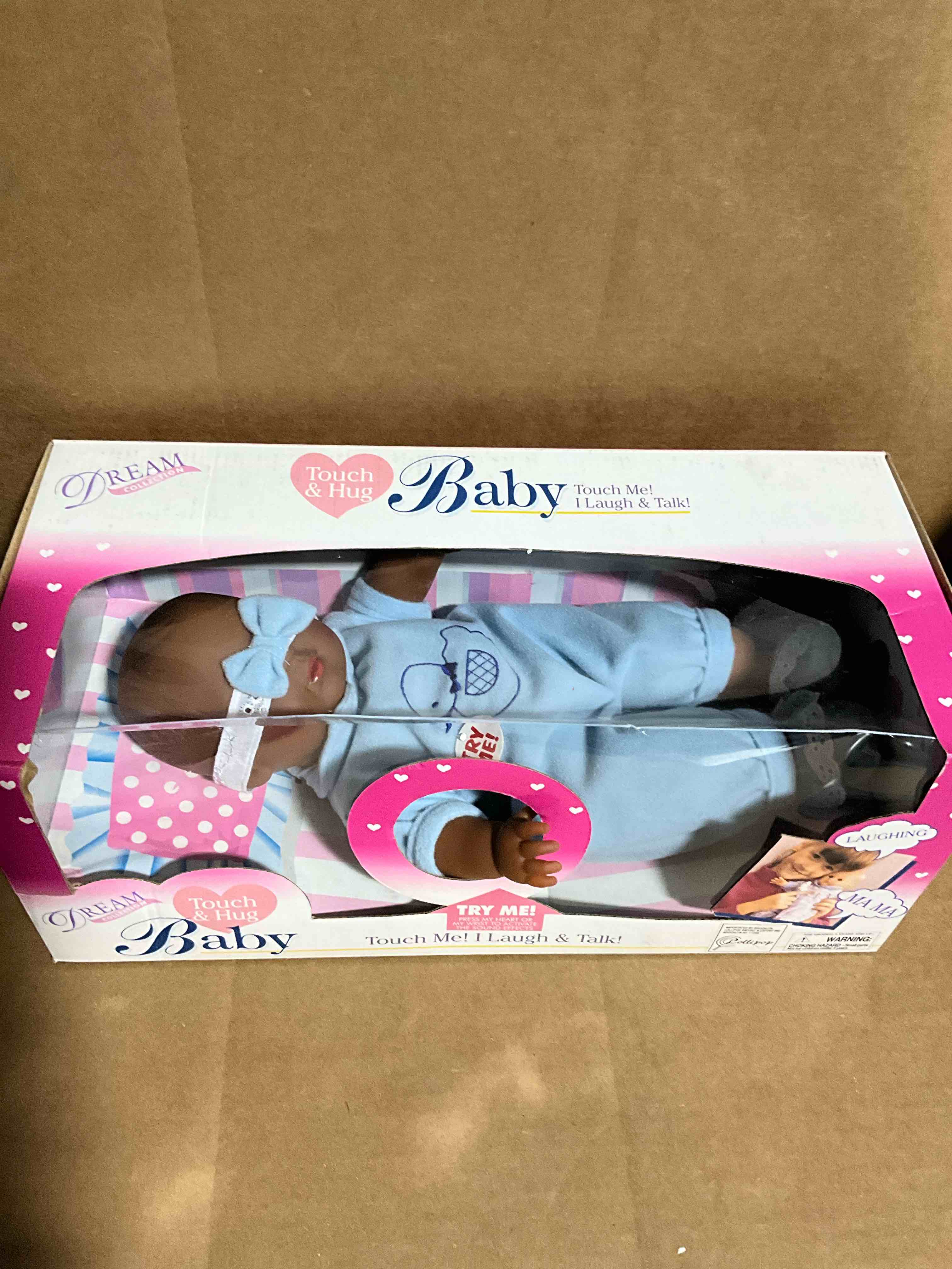 Condition photo showing New/Like New for Dream Collection Tough & Hug Baby 