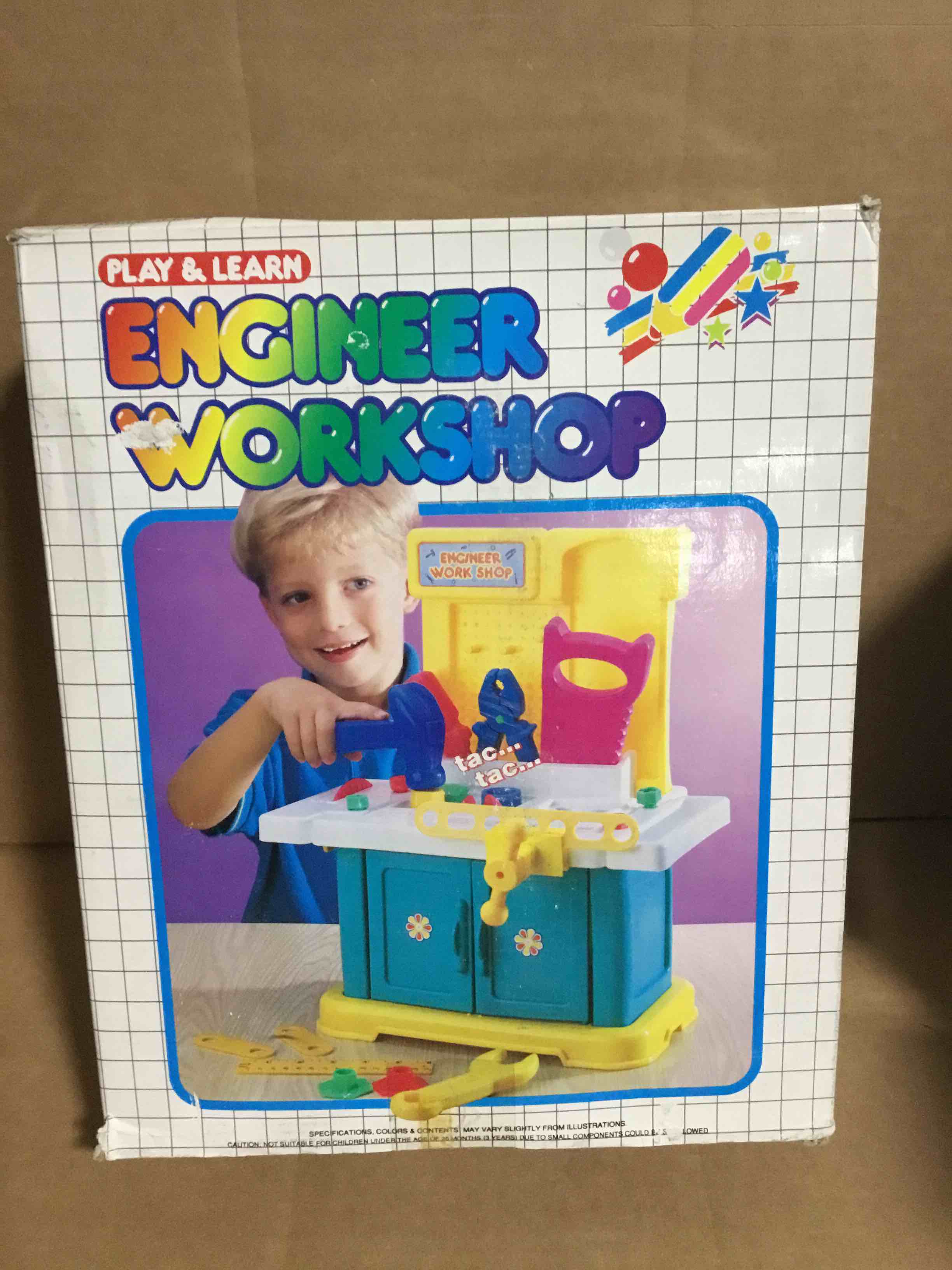 Condition photo showing New/Like New for Play & Learn Engineer Workshop 