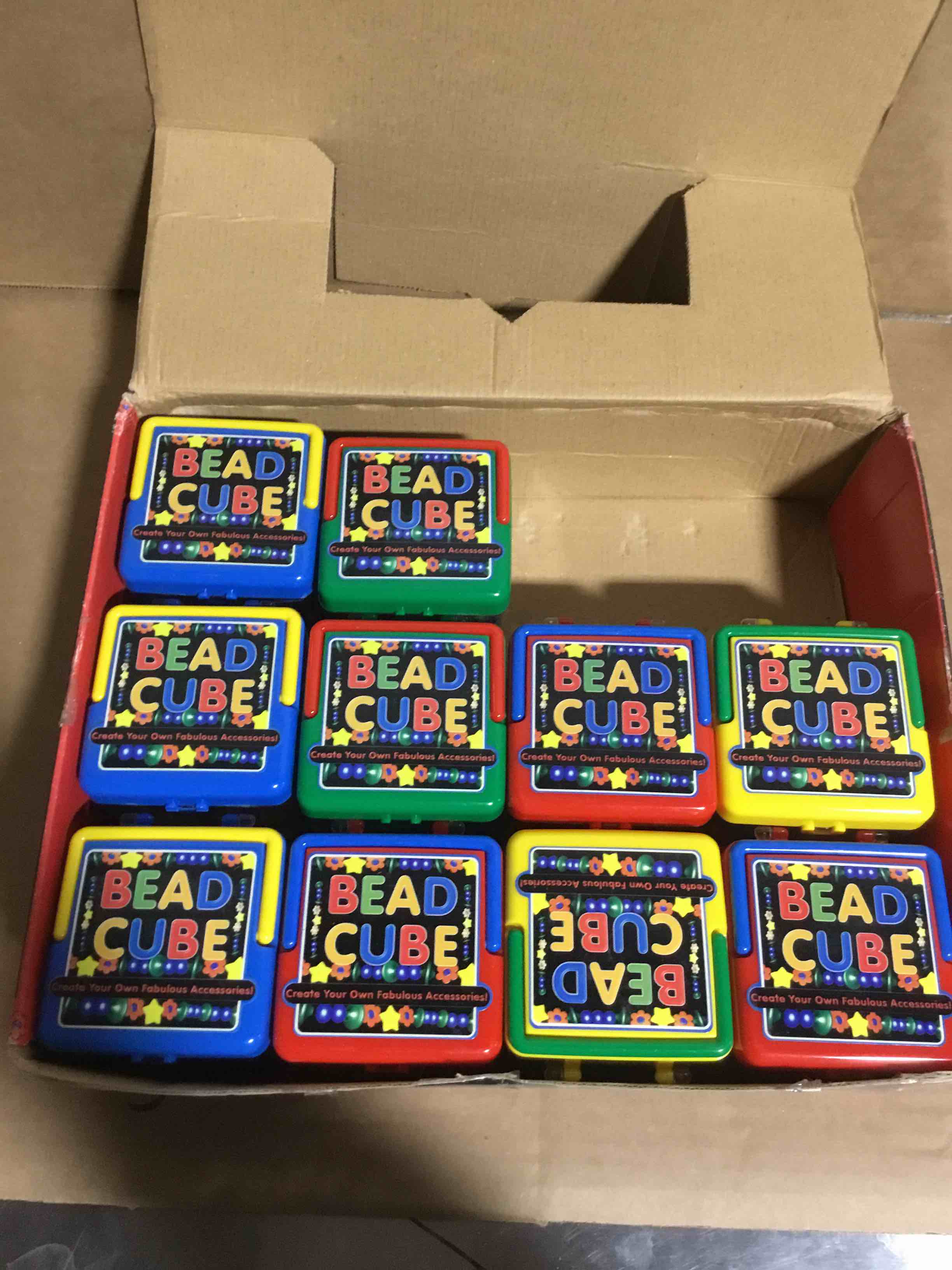 Condition photo showing New/Like New for Pack of 10 Bead Cube, Create your Own Fabulous Accessories 