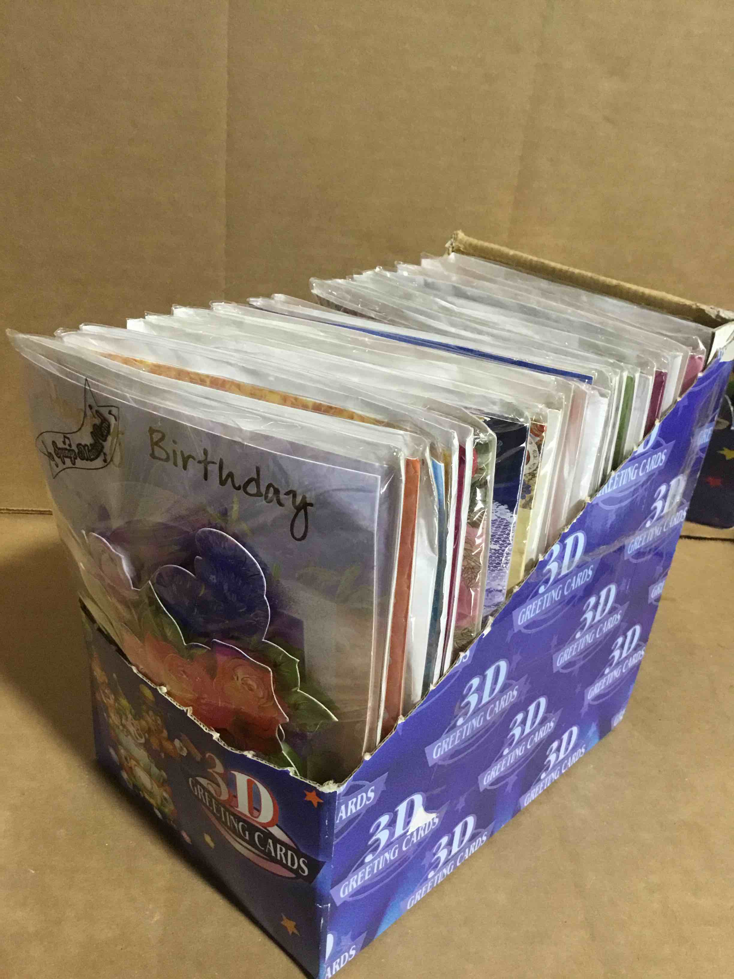 Condition photo showing New/Like New for 3D Greeting Cards, 22Pcs