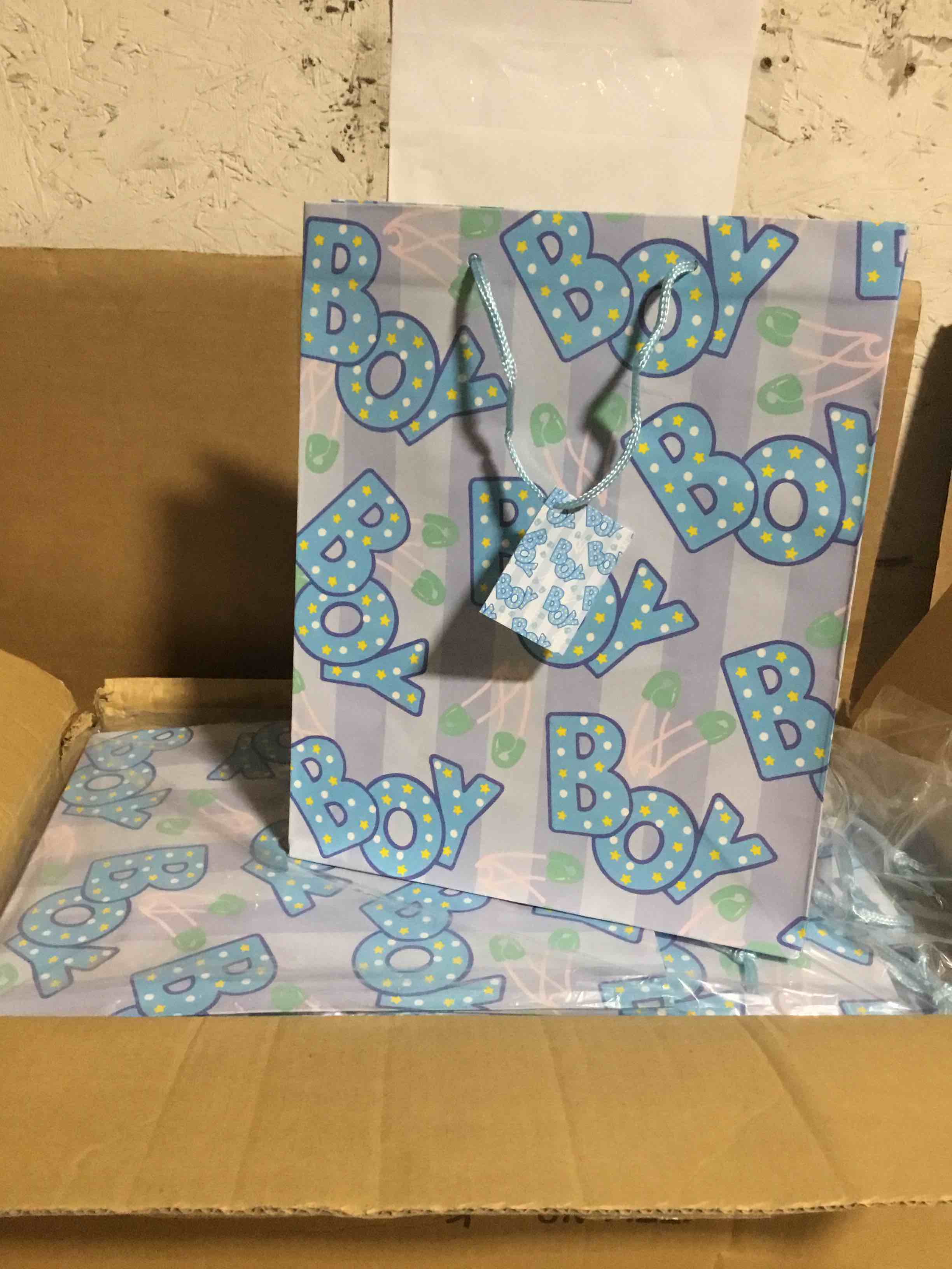 Box 108 Gift Bags, BOY