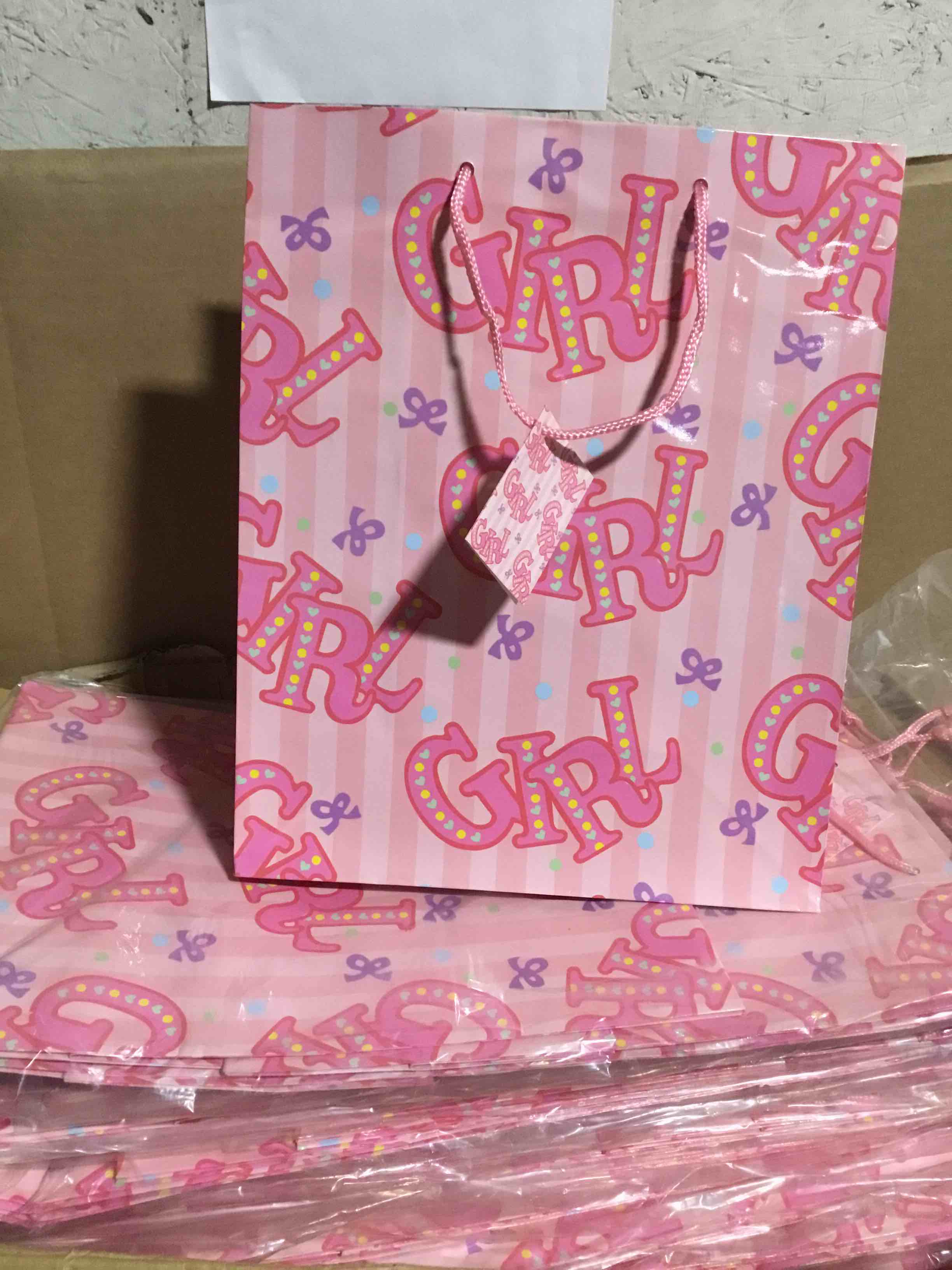 Box 108 Girl Gift Bags 