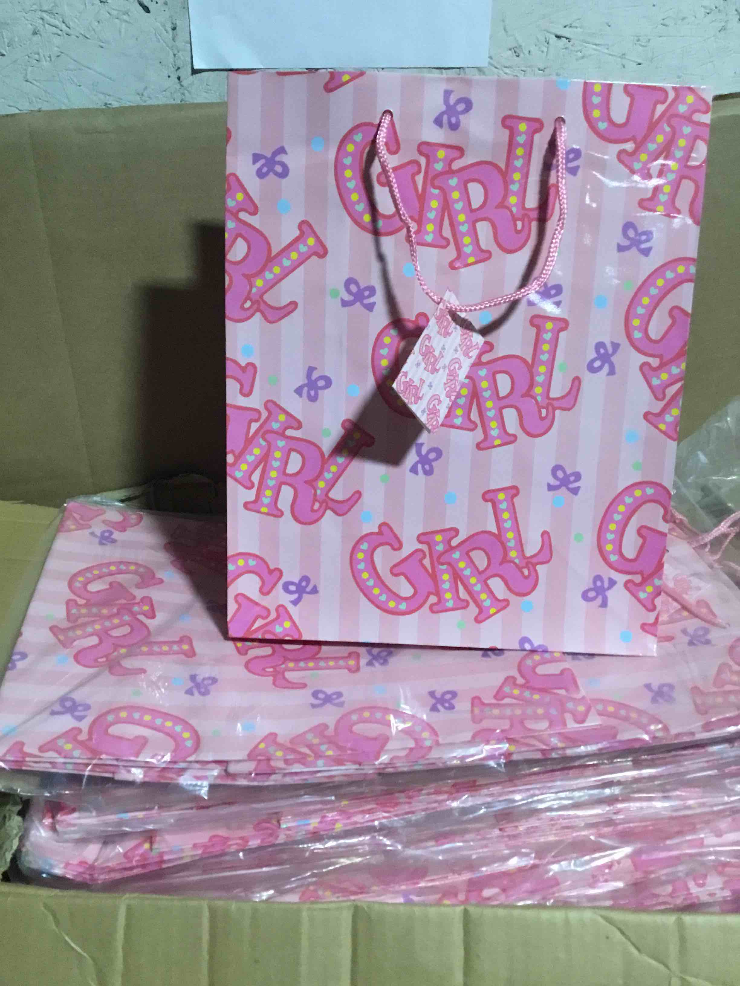 Condition photo showing New/Like New for Box 96 Girl Gift Bags
