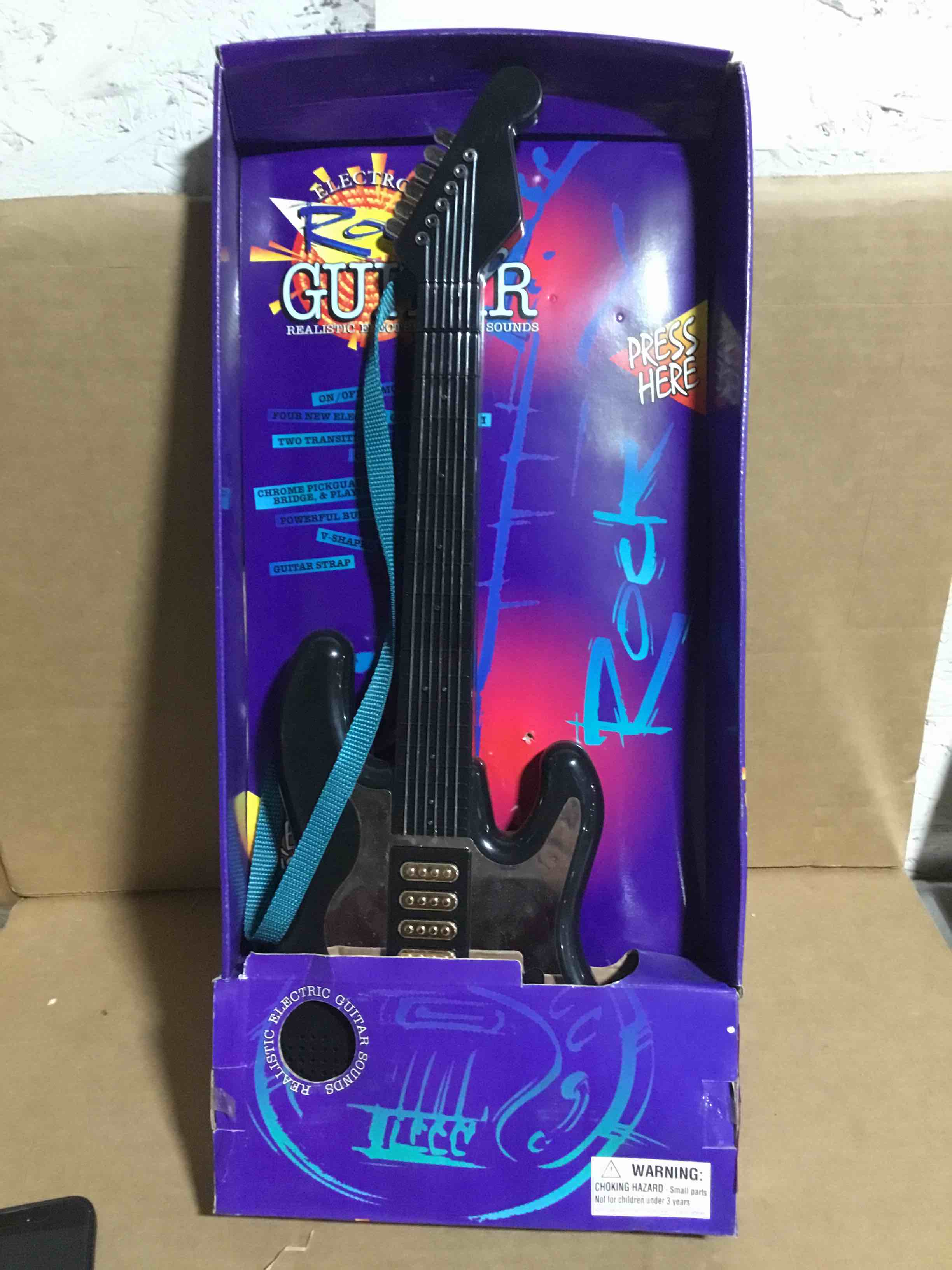 Realistic KidsRock N Roll Guitar Toy,  Musical Instrument