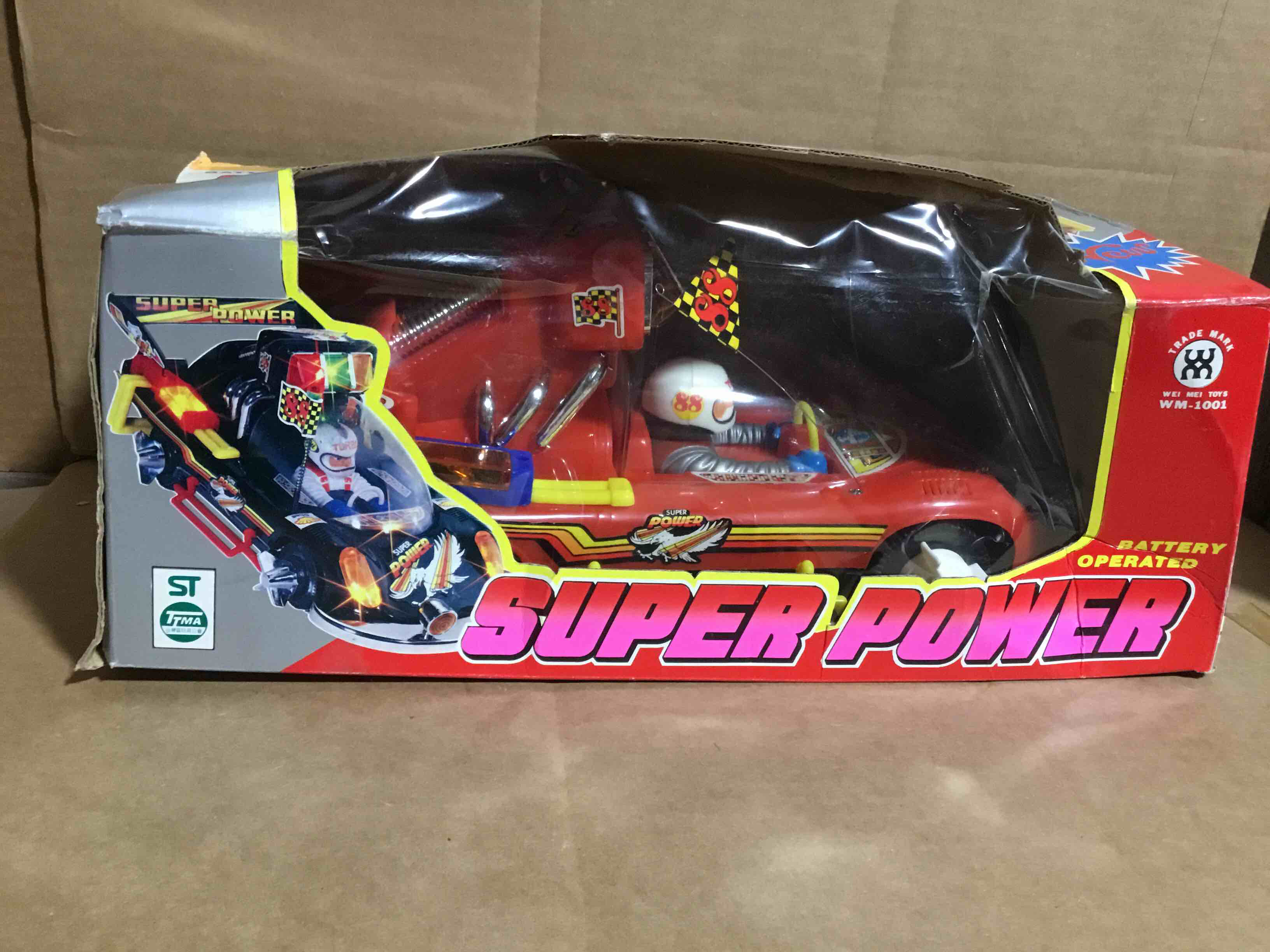 Super Power, Toy Car, battery operated 
