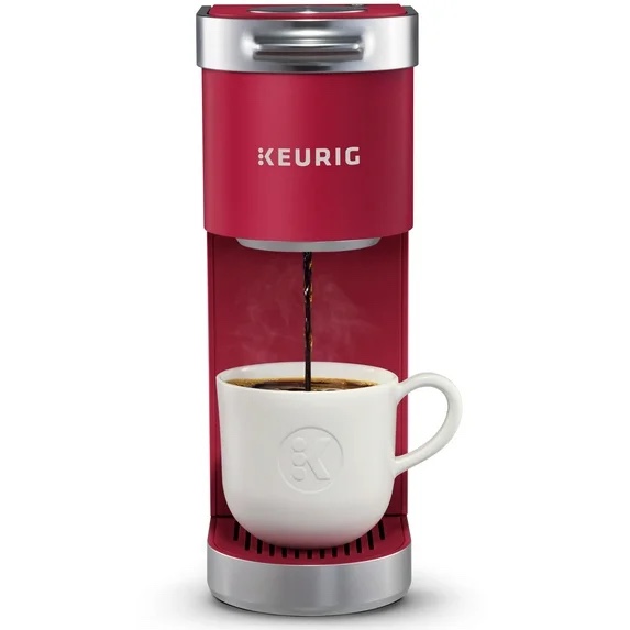 Keurig K-Mini Plus Single Serve K-Cup Pod Coffee Maker, Cardinal Red