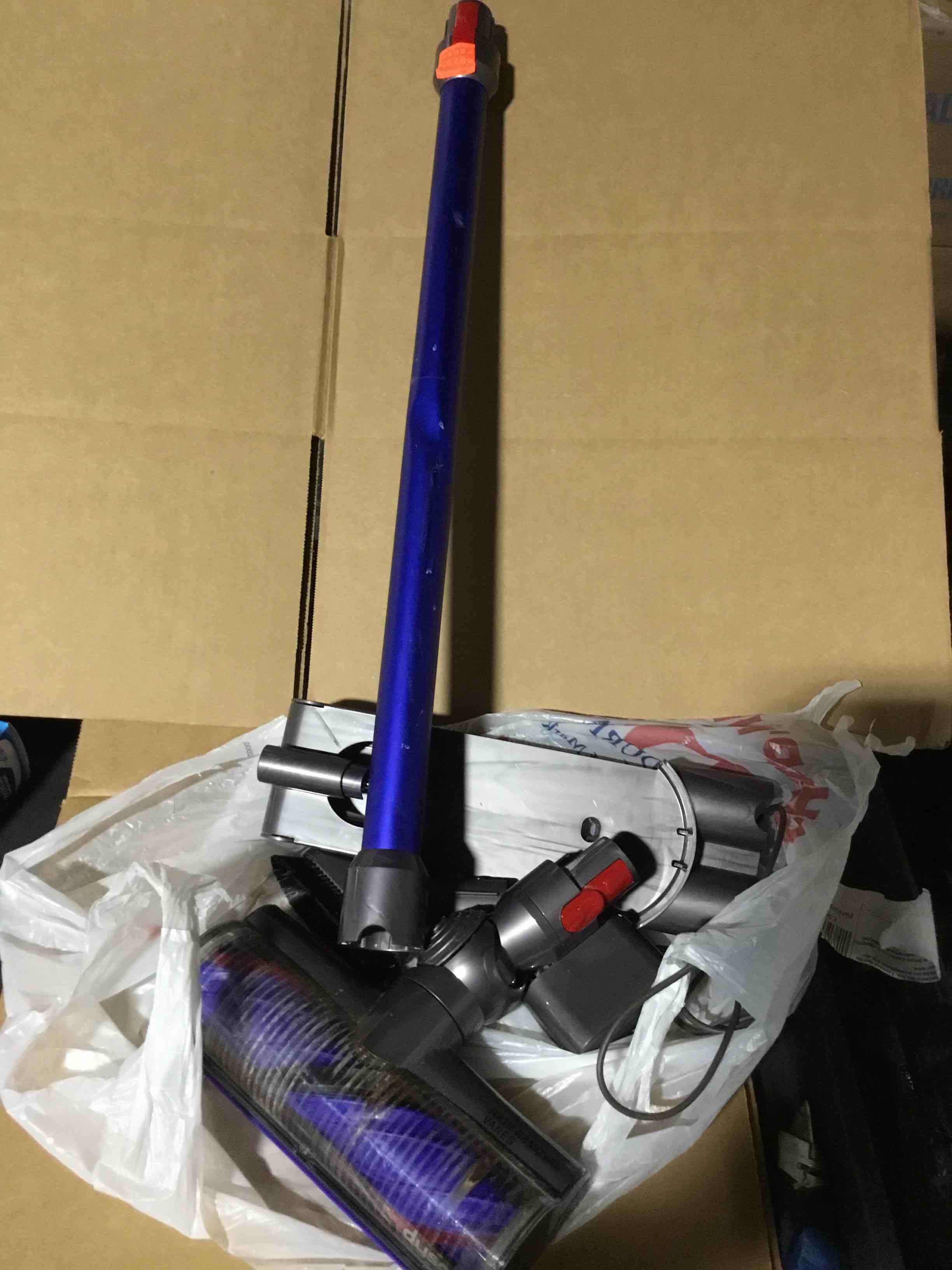 Condition photo showing As Is for Dyson V11 Cordless Vacuum Cleaner | Blue | New