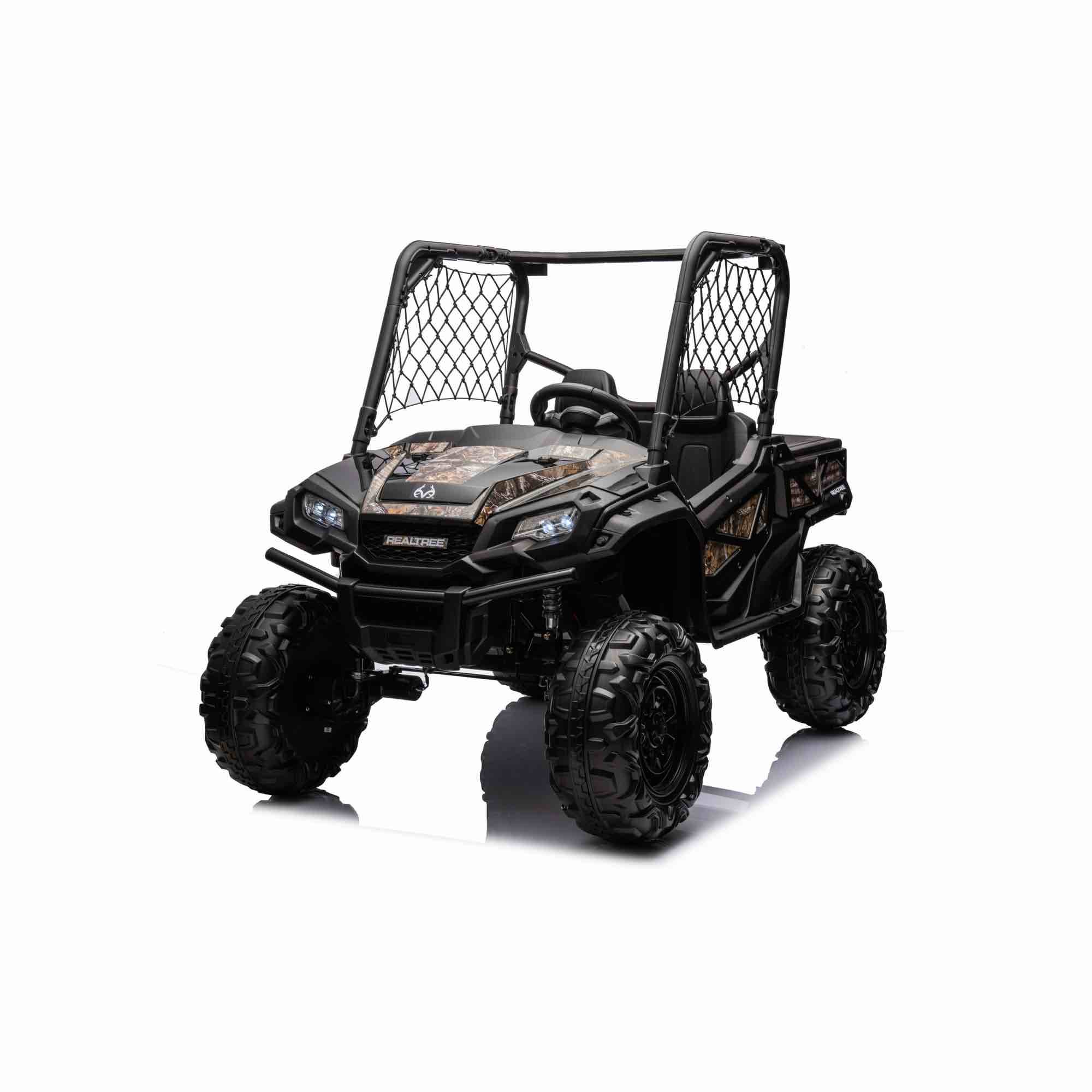 Realtree-XD 24V UTV Battery-Operated Ride-On with Remote Control, Kids Ages 3 and Up, Up to 5 MPH