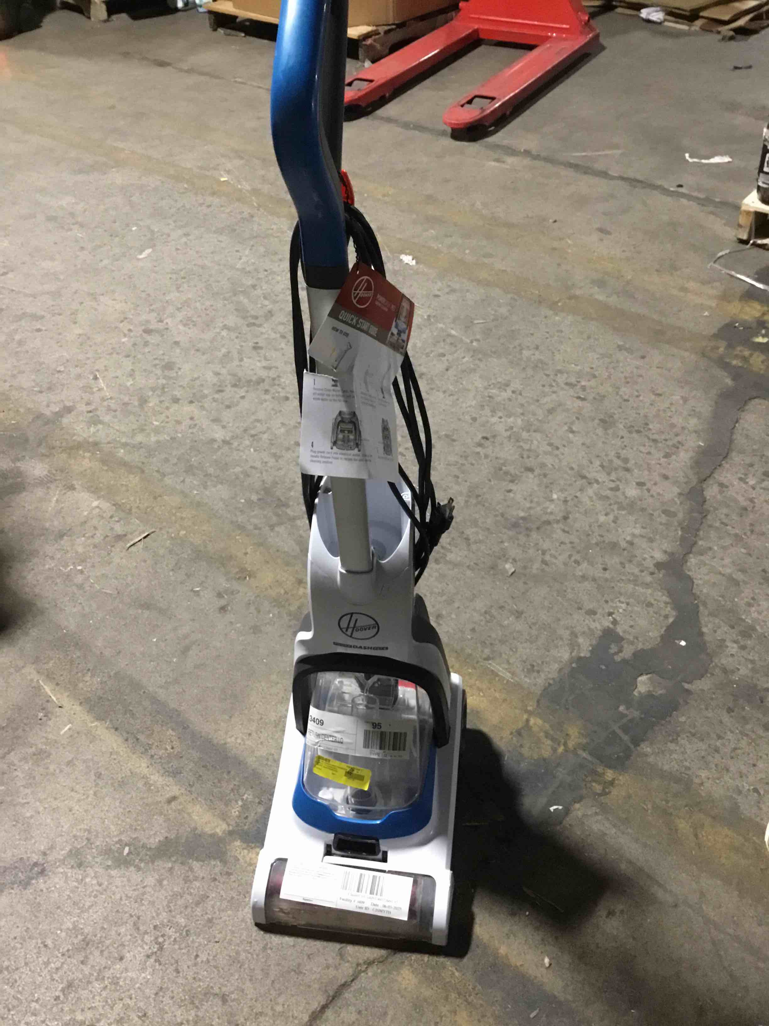 Condition photo showing As Is for Hoover PowerDash Pet, Carpet Cleaner Machine, Carpet & Rugs, for Small Spaces, Compact, Lightweight, FH50710CN