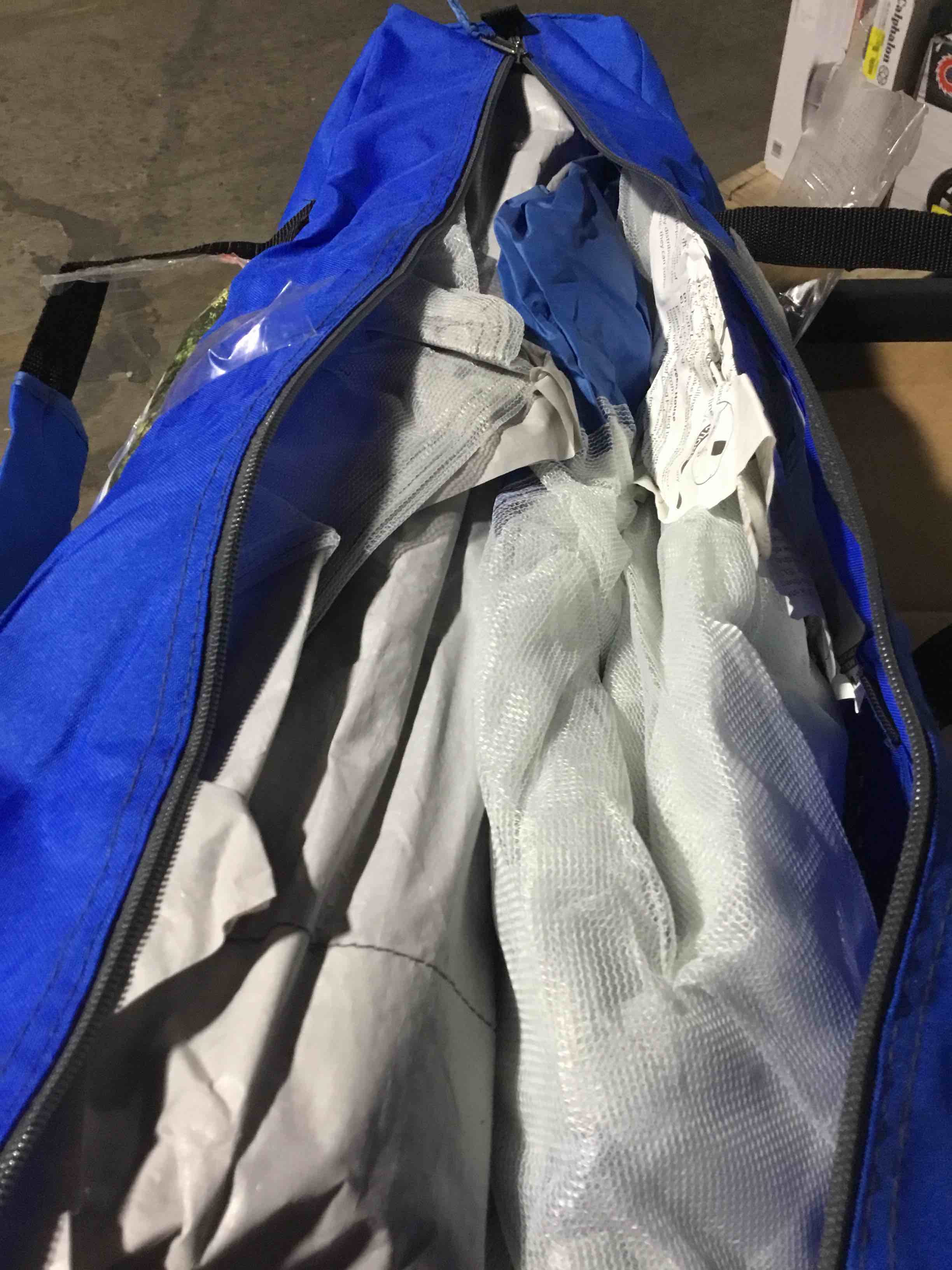 Condition photo showing Good Condition for Ozark Trail Screen House Tent  Blue  13 ft x 9 ft x 84 in