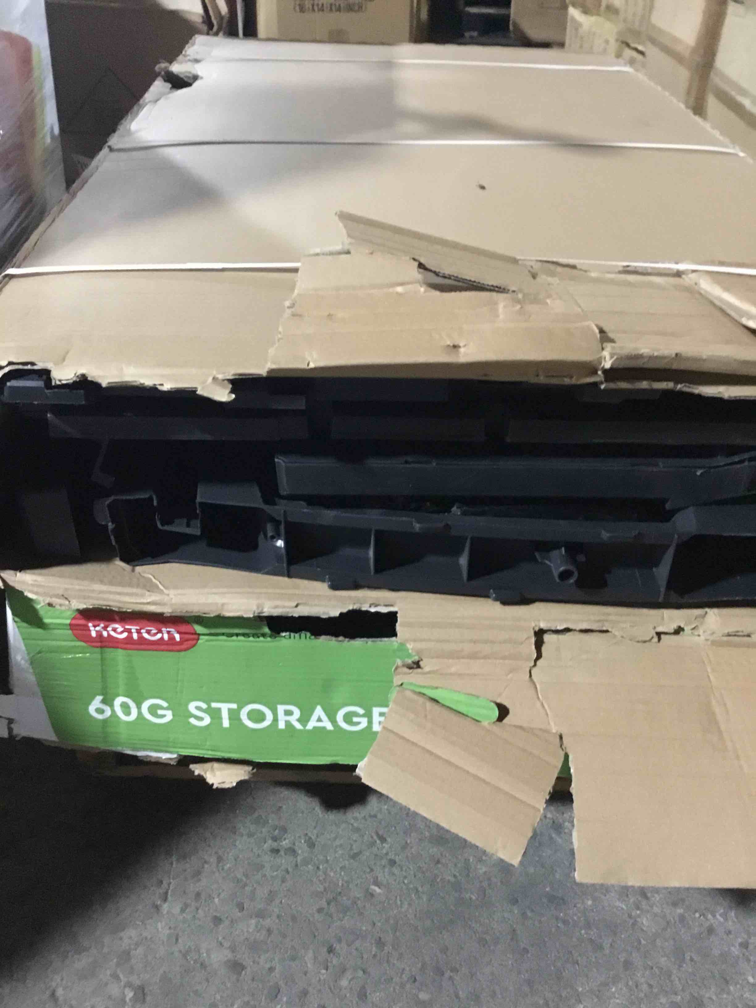 Condition photo showing Good Condition for Keter Hudson Plastic Storage Bench