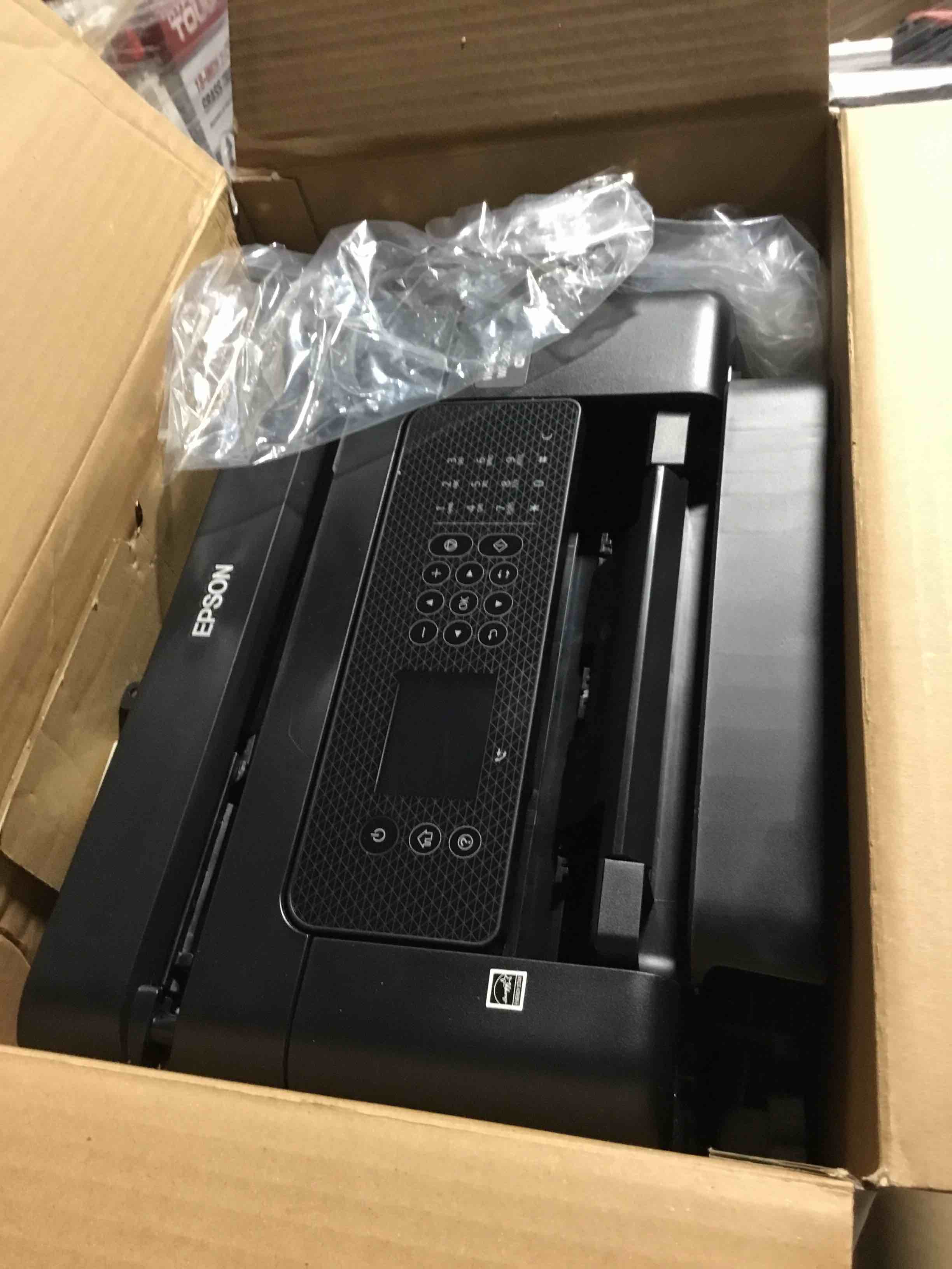 Condition photo showing New/Like New for WorkForce WF-2950 Wireless All-in-One Color Inkjet Printer with Built-in Scanner, Copier, Fax and Auto Document Feeder