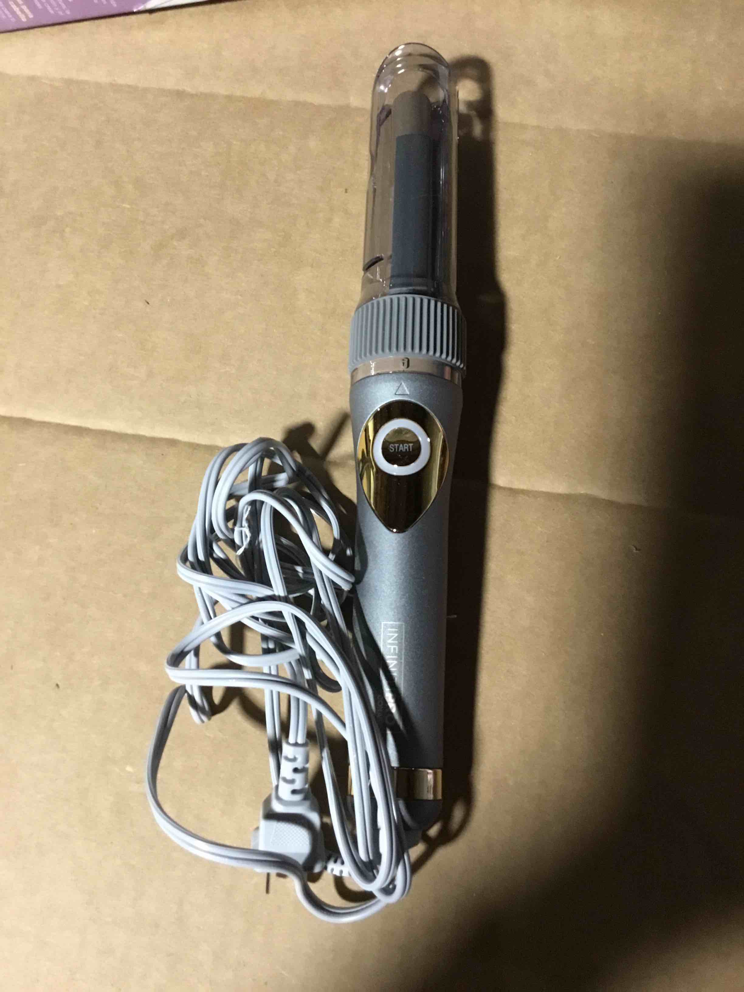 Condition photo showing Good Condition for Conair - InfinitiPRO Curl Secret 2.0 Ceramic Curling Iron - Gray