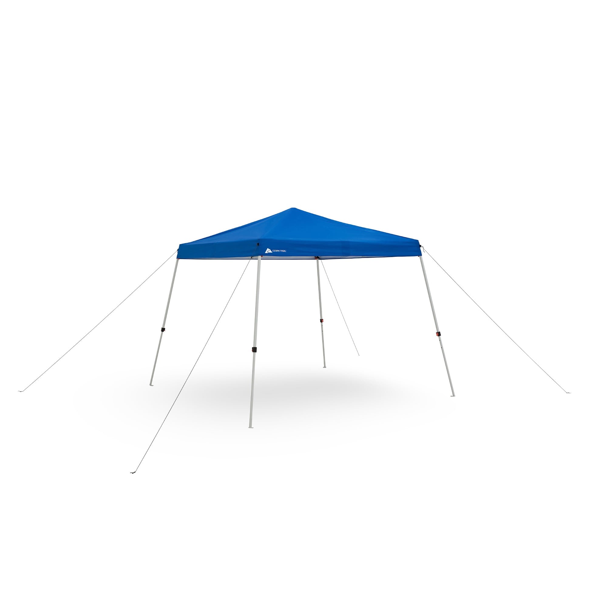 Ozark Trail Instant Slant Leg Canopy  Blue  10 ft x 10 ft