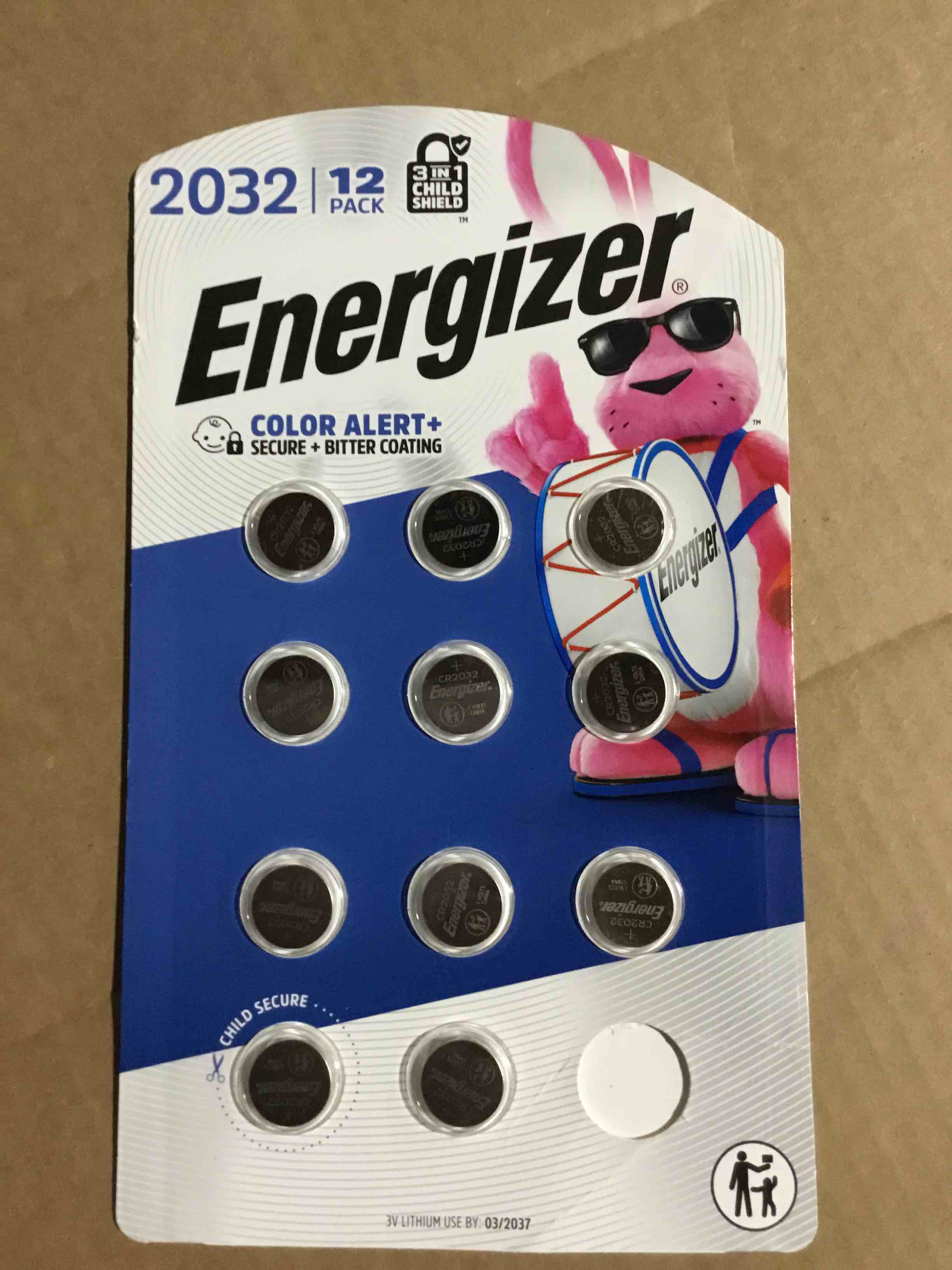 Condition photo showing New/Like New for Energizer 2032 Lithium Coin Battery  12-Pack