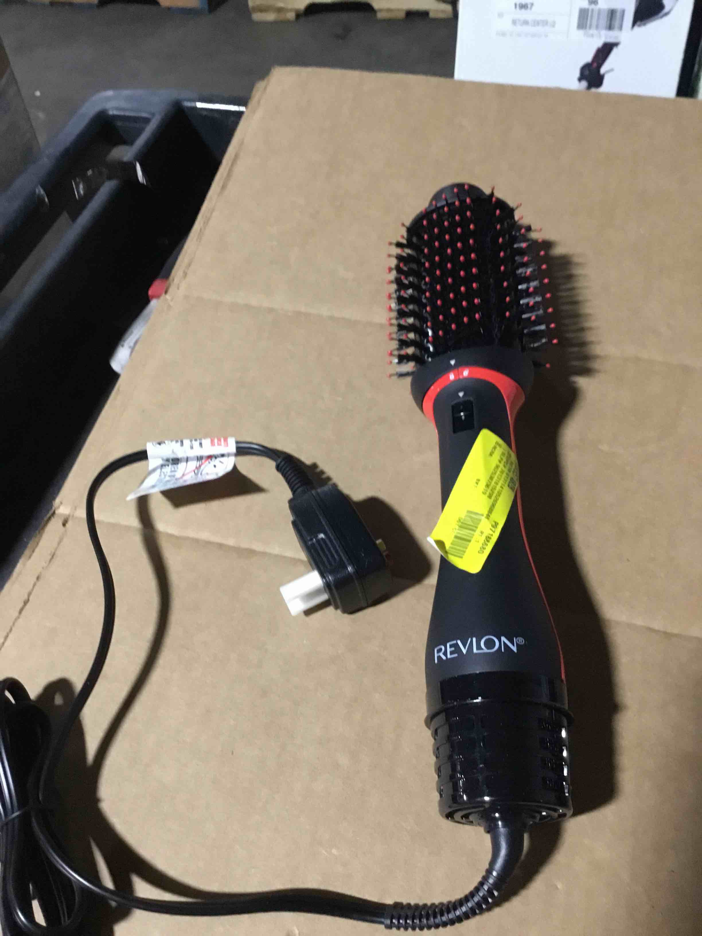 Condition photo showing As Is for Revlon One-Step Volumizer PLUS Hair Dryer and Hot Air Brush, Black
