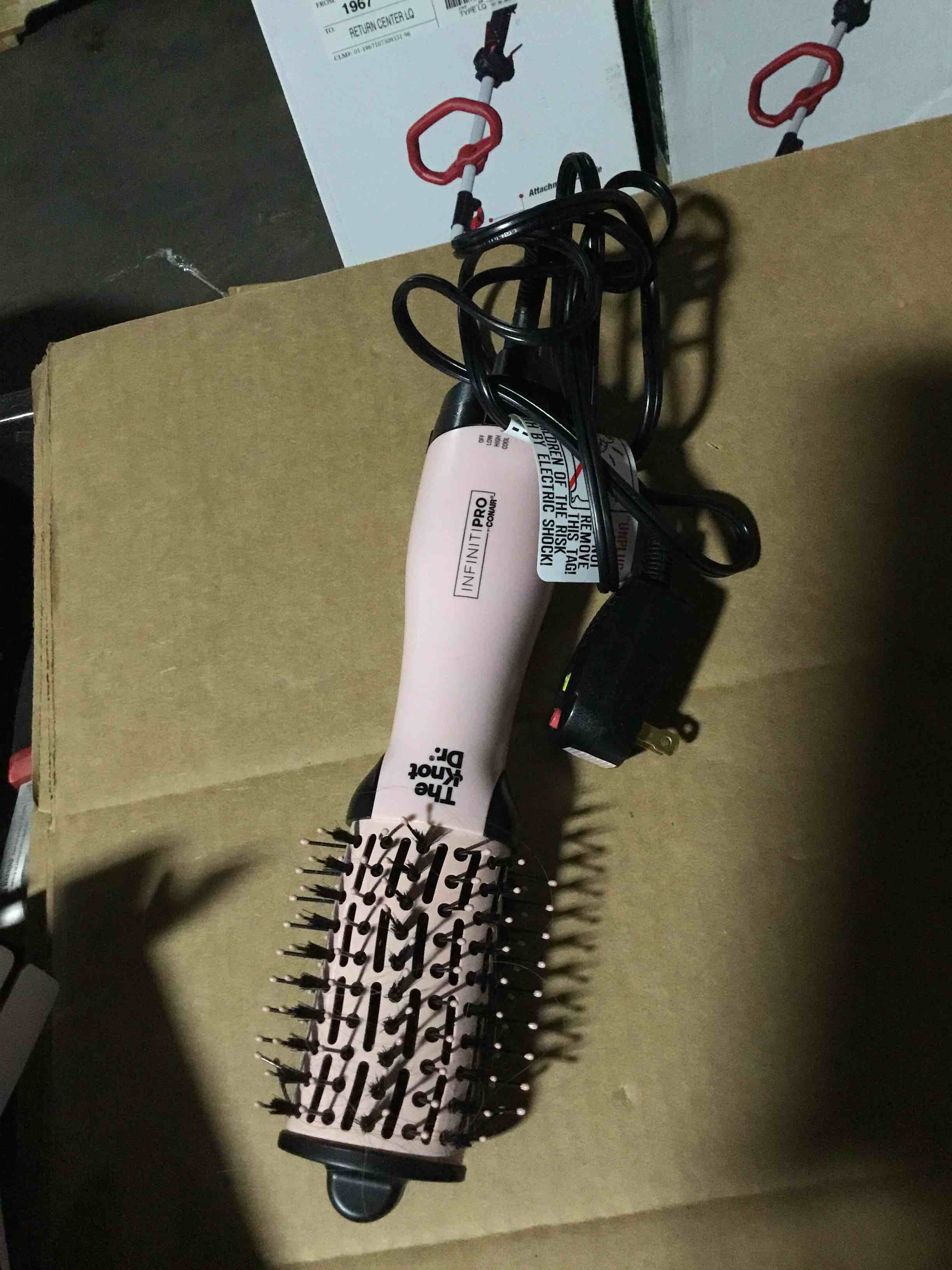 Condition photo showing Good Condition for INFINITIPRO BY CONAIR The Knot Dr. All-in-One MINI Oval Dryer Brush Hair Dryer & Volumizer Hot Air Brush BC114
